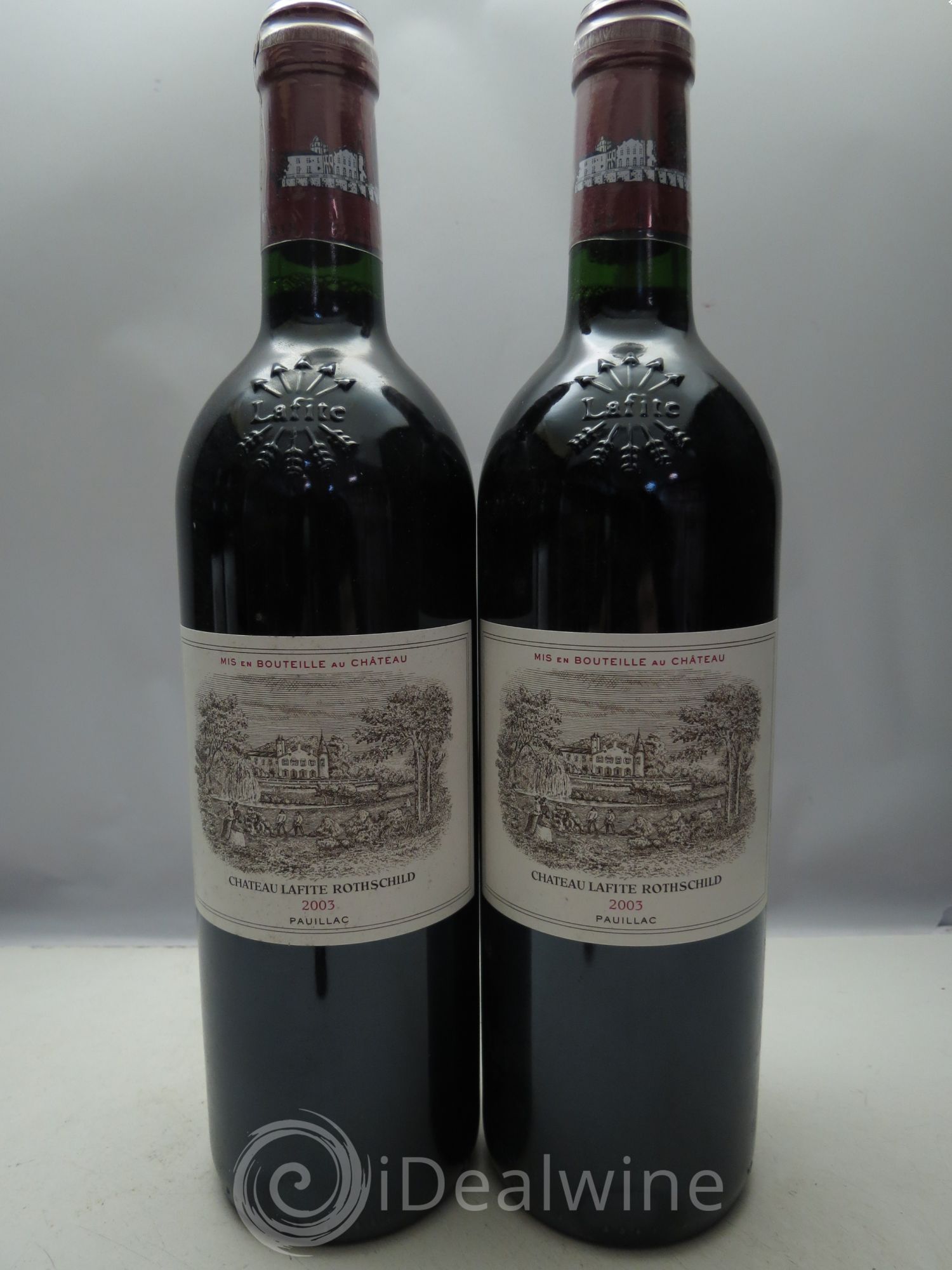 Château Lafite Rothschild 1er Grand Cru Classé 2003 - Lot de 6 bouteilles - 1