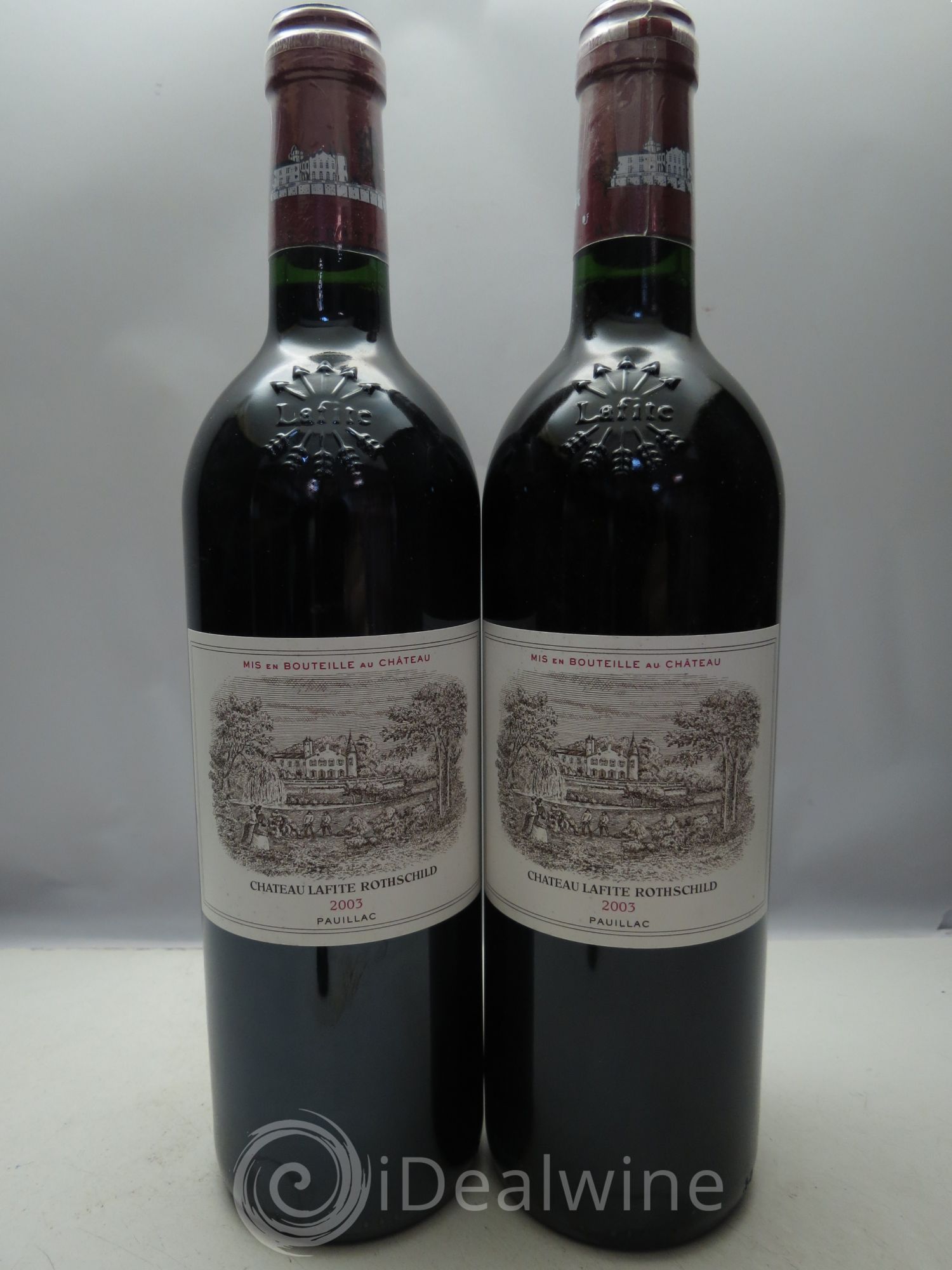 Château Lafite Rothschild 1er Grand Cru Classé 2003 - Lot de 6 bouteilles - 2