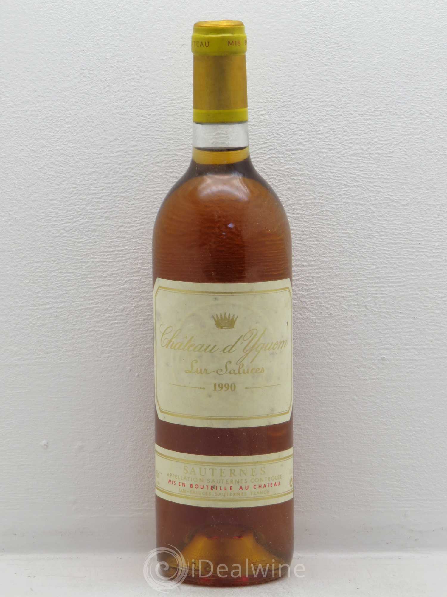 Château d' Yquem 1er Cru Classé Supérieur 1990 - Lotto di 1 bottiglia - 0