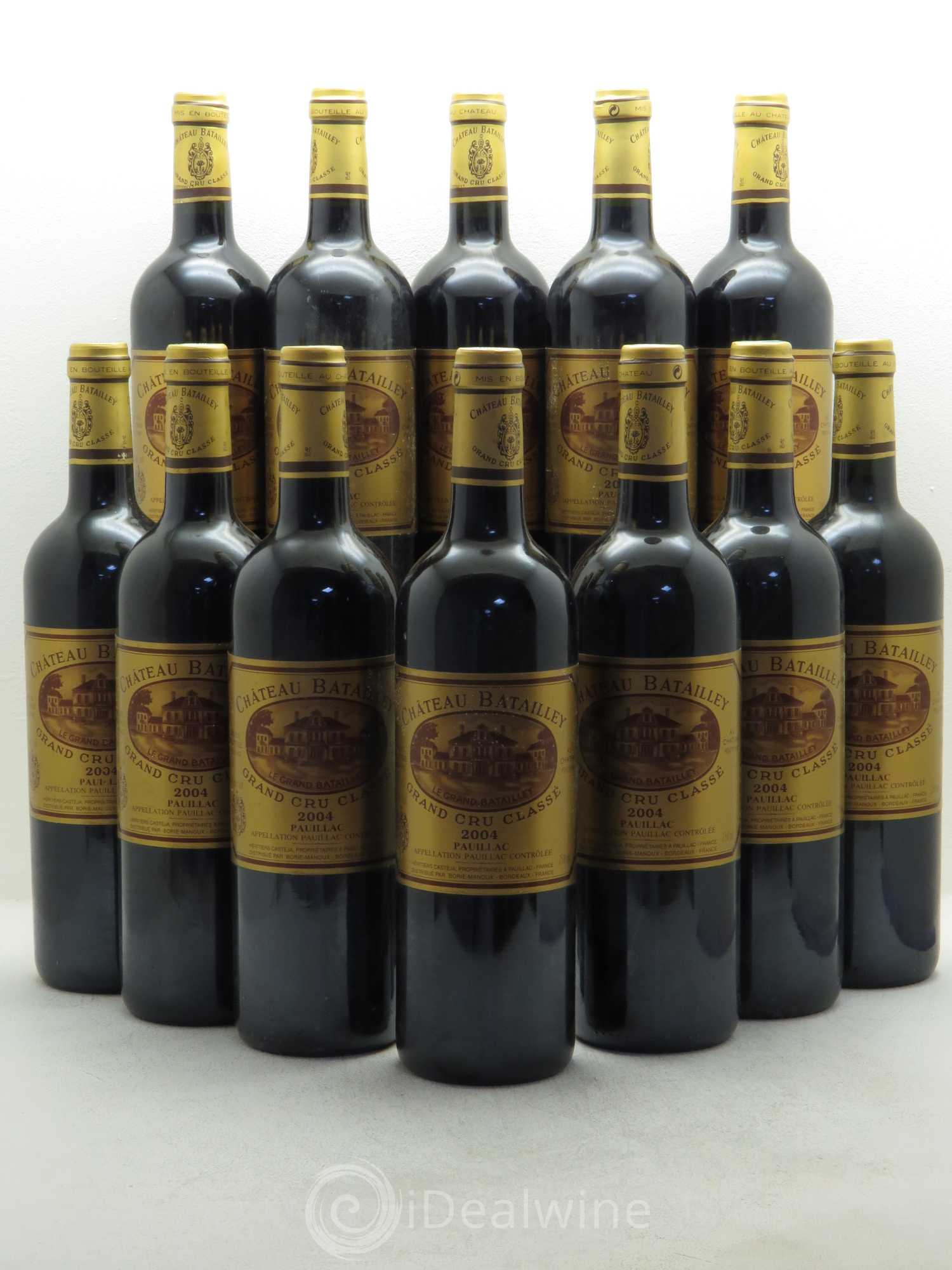 Château Haut Batailley 5ème Grand Cru Classé 2004 - Lot de 12 bouteilles - 0
