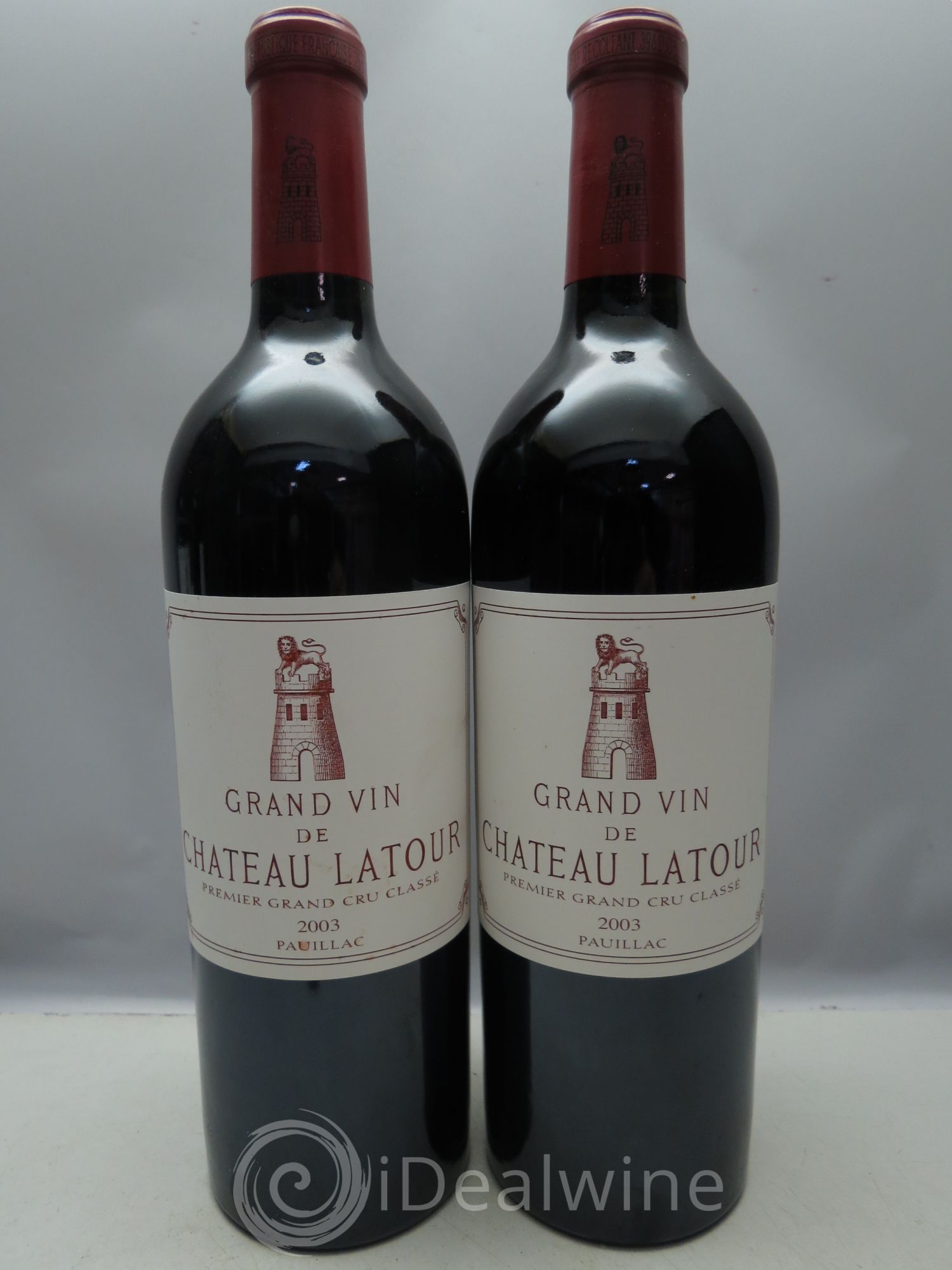Château Latour 1er Grand Cru Classé 2003 - Lot de 6 bouteilles - 1