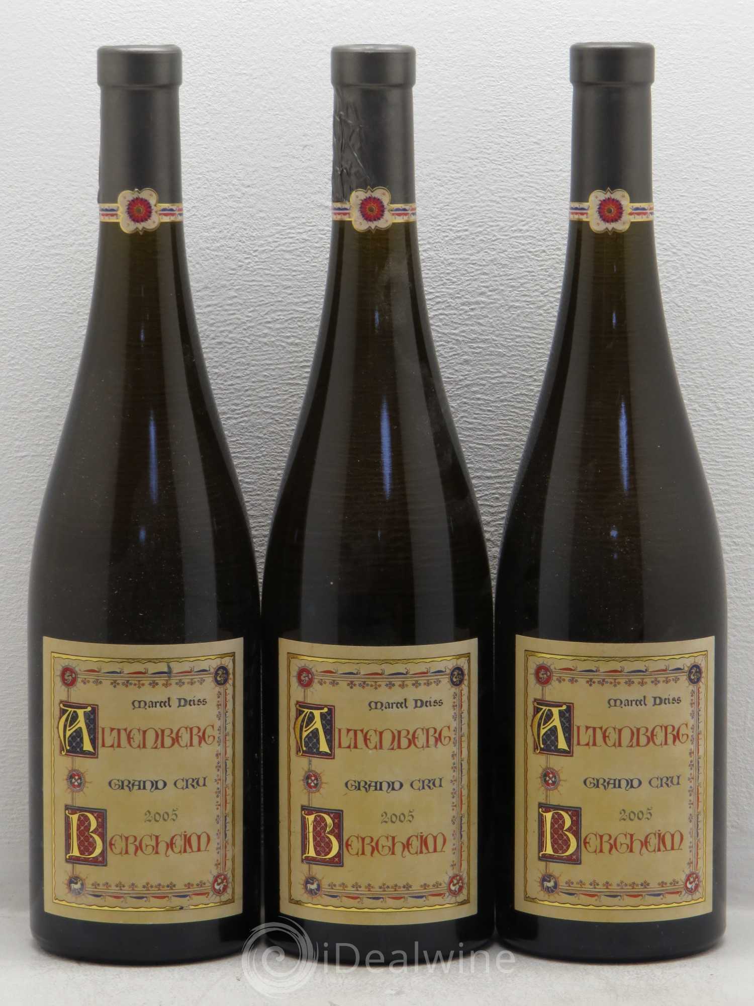 Alsace Grand Cru Altenberg de Bergheim Marcel Deiss (Domaine) 2005 - Lotto di 3 bottiglie - 0