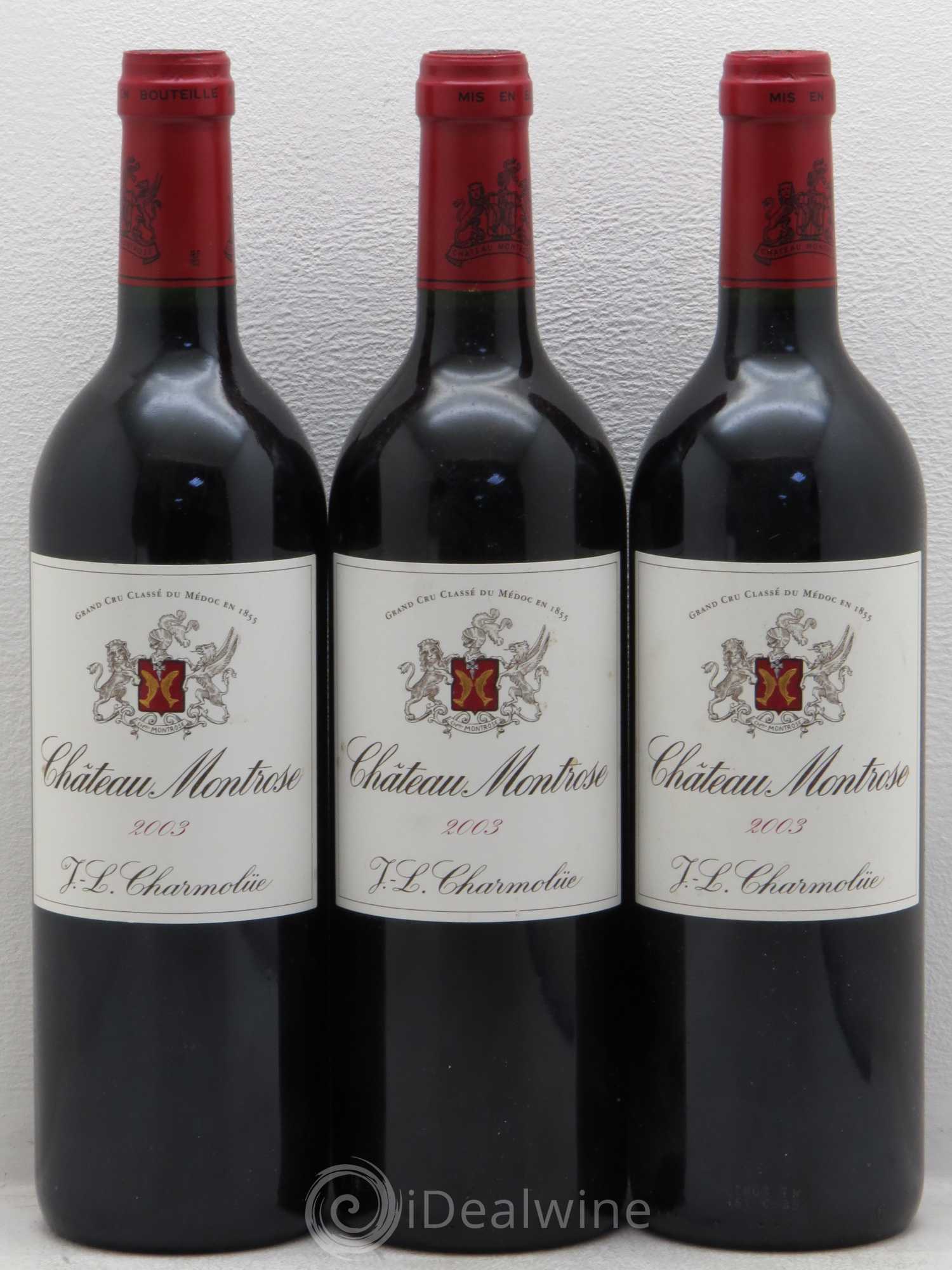 Château Montrose 2ème Grand Cru Classé 2003 - Lot de 6 bouteilles - 2
