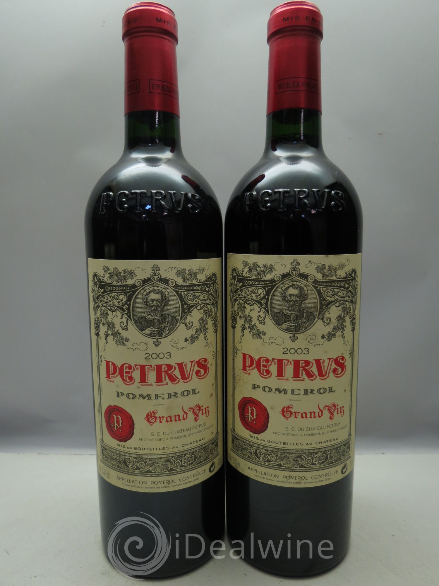 Petrus 2003 - Lot de 6 bouteilles - 1