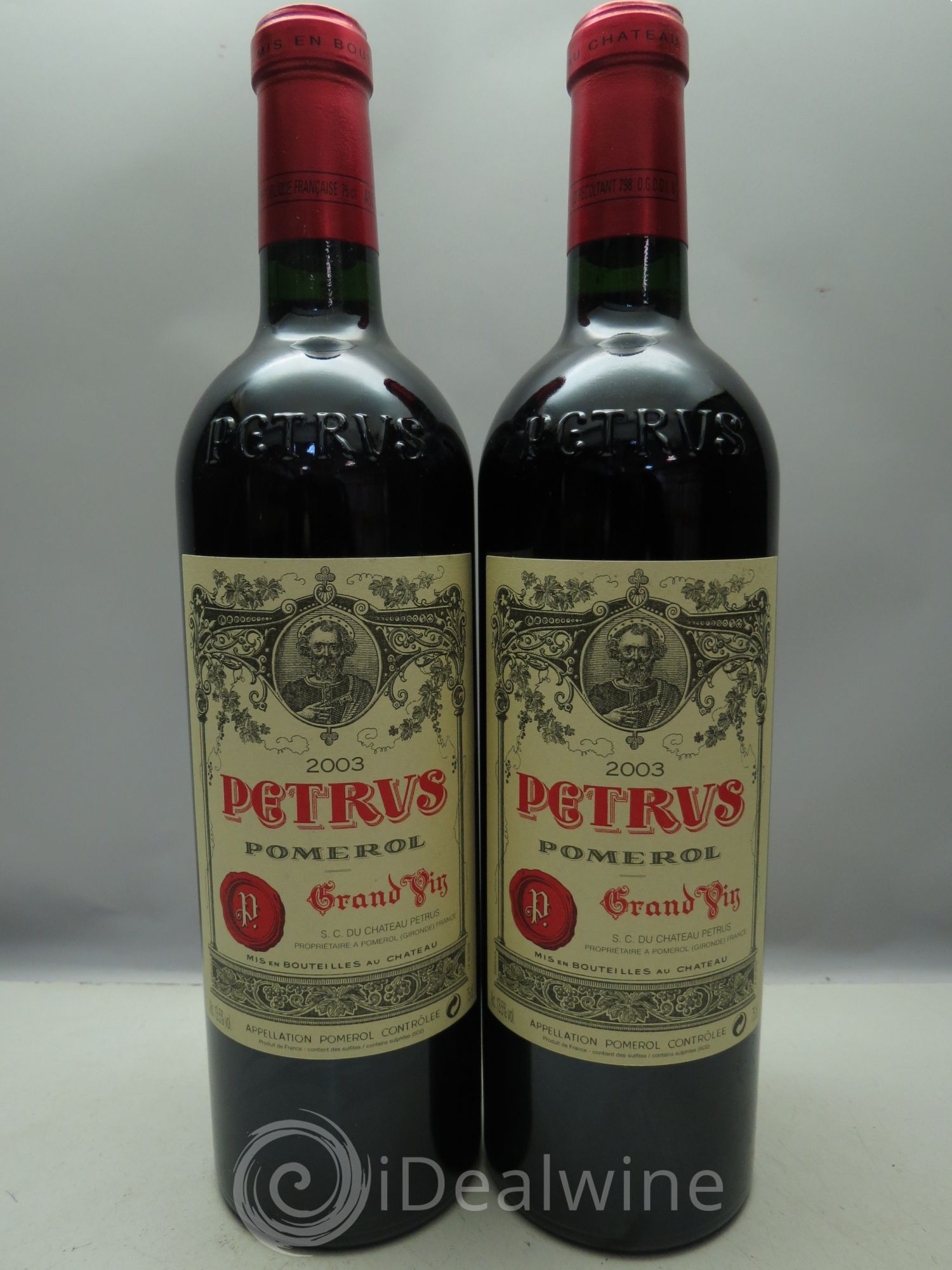 Petrus 2003 - Lot de 6 bouteilles - 2