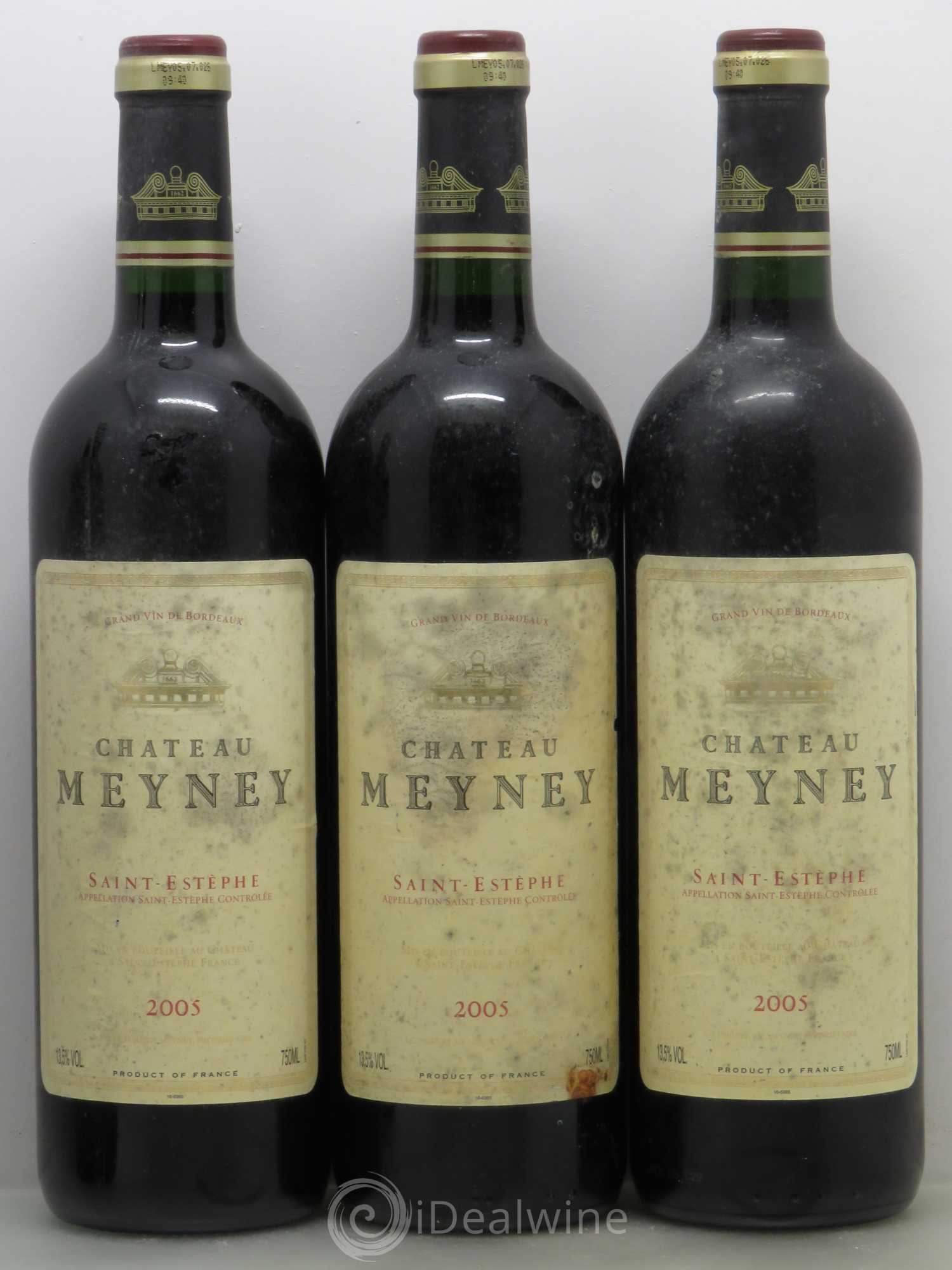 Château Meyney 2005 - Lot de 6 bouteilles - 1