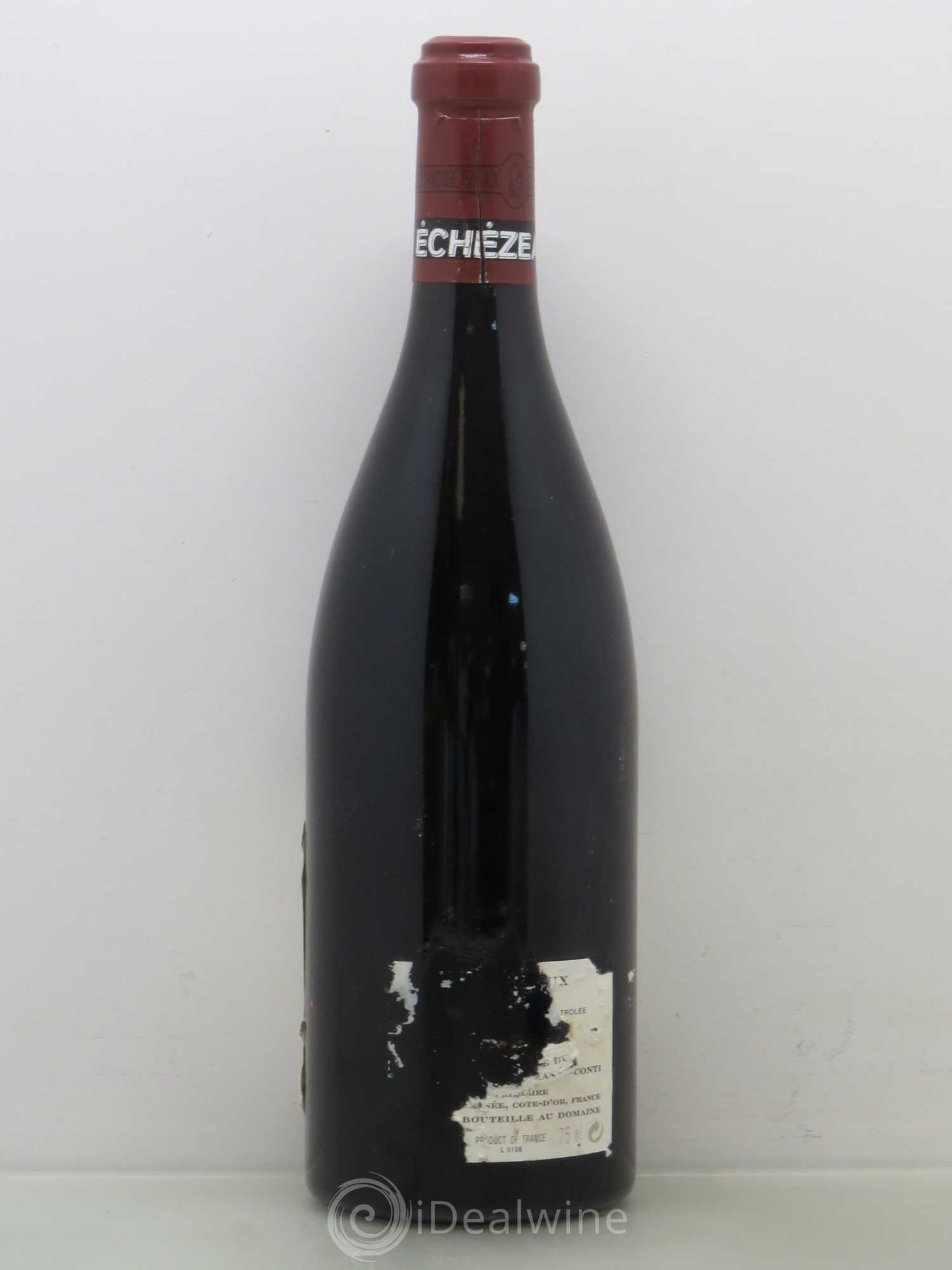 Echezeaux Grand Cru Domaine de la Romanée-Conti 2001 - Lot de 1 bouteille - 1