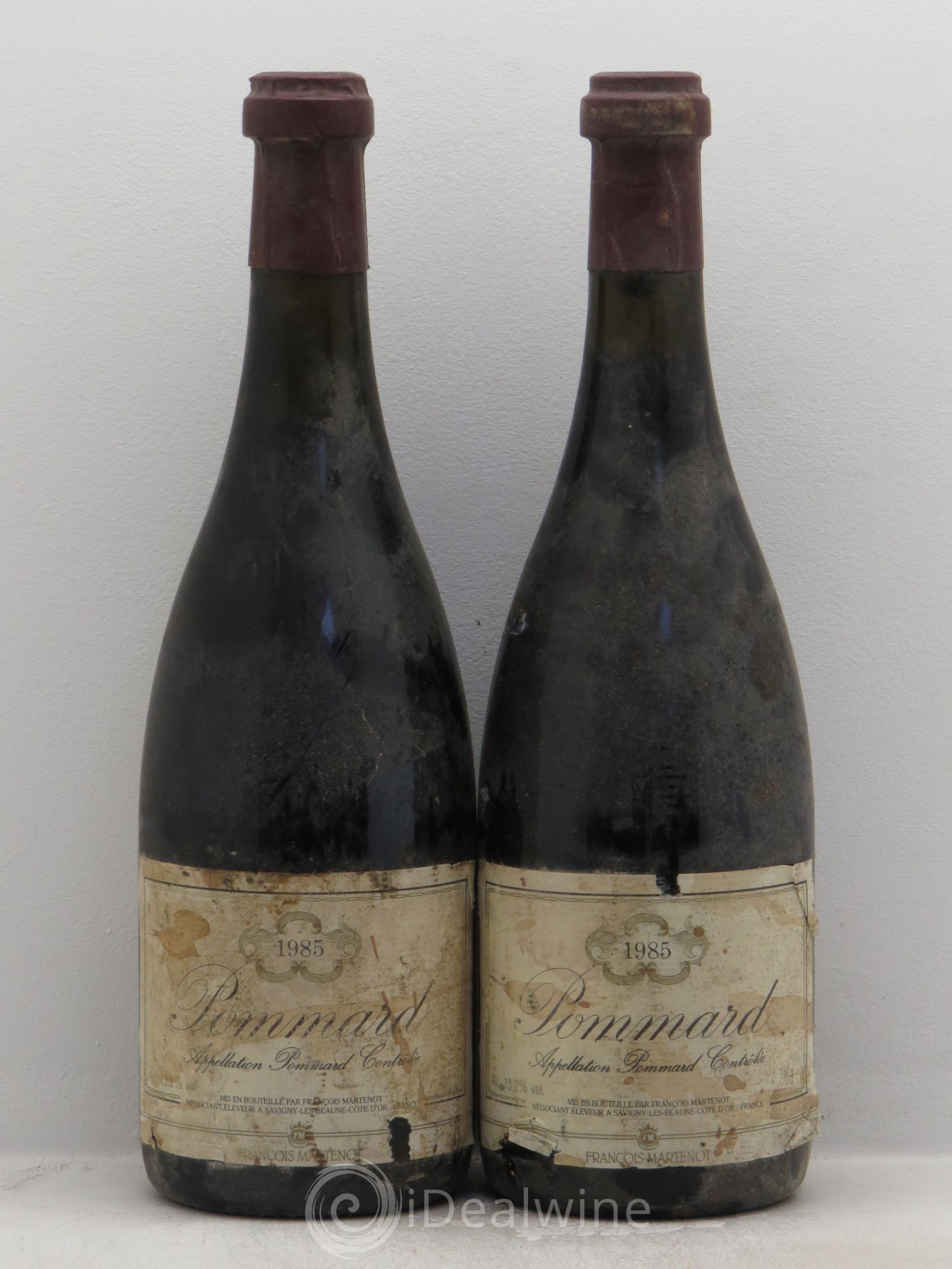 Pommard F.Martenot 1985 - Lot de 2 bouteilles - 0