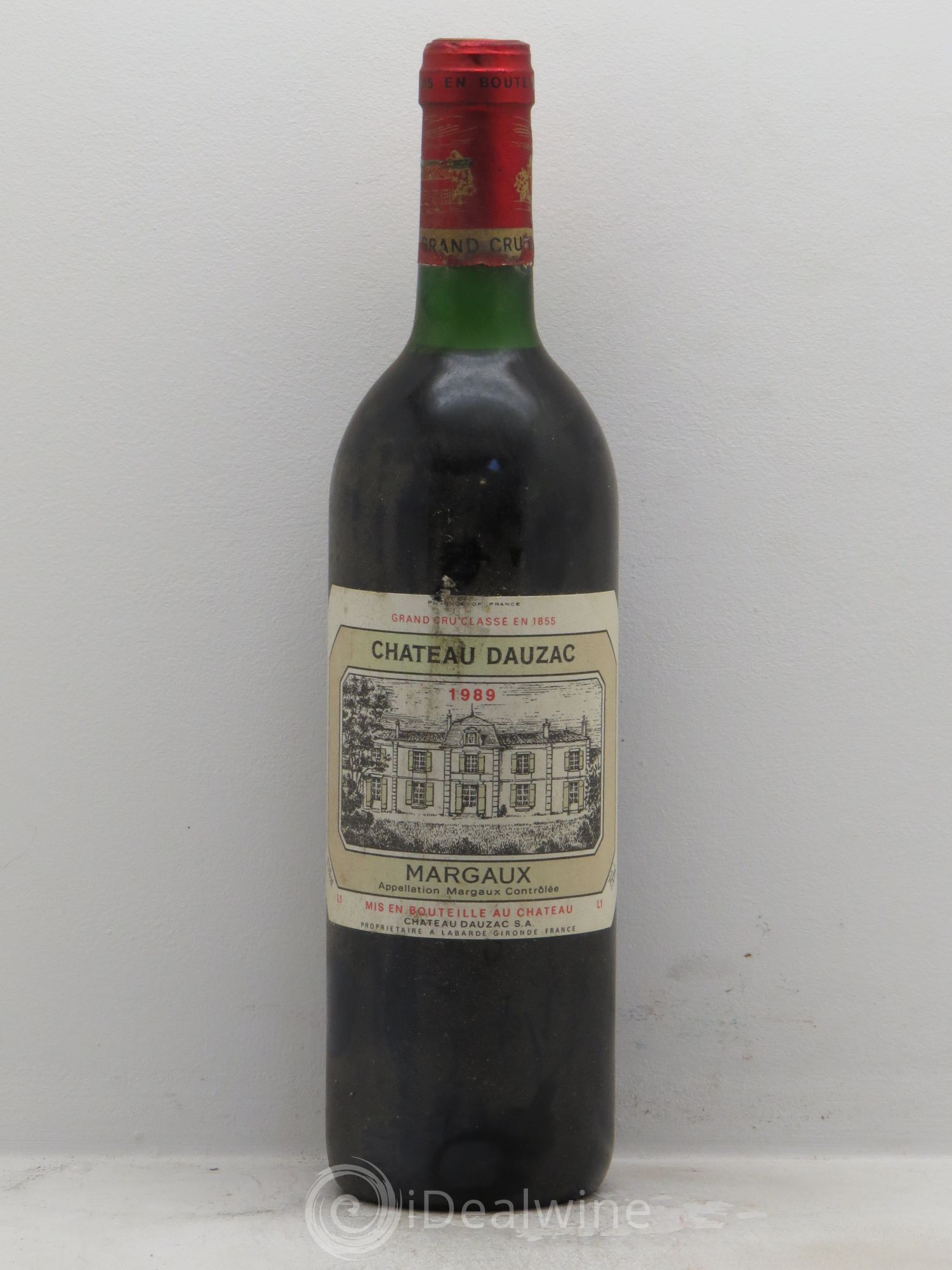 Château Dauzac 5ème Grand Cru Classé 1989 - Lot de 1 bouteille - 0
