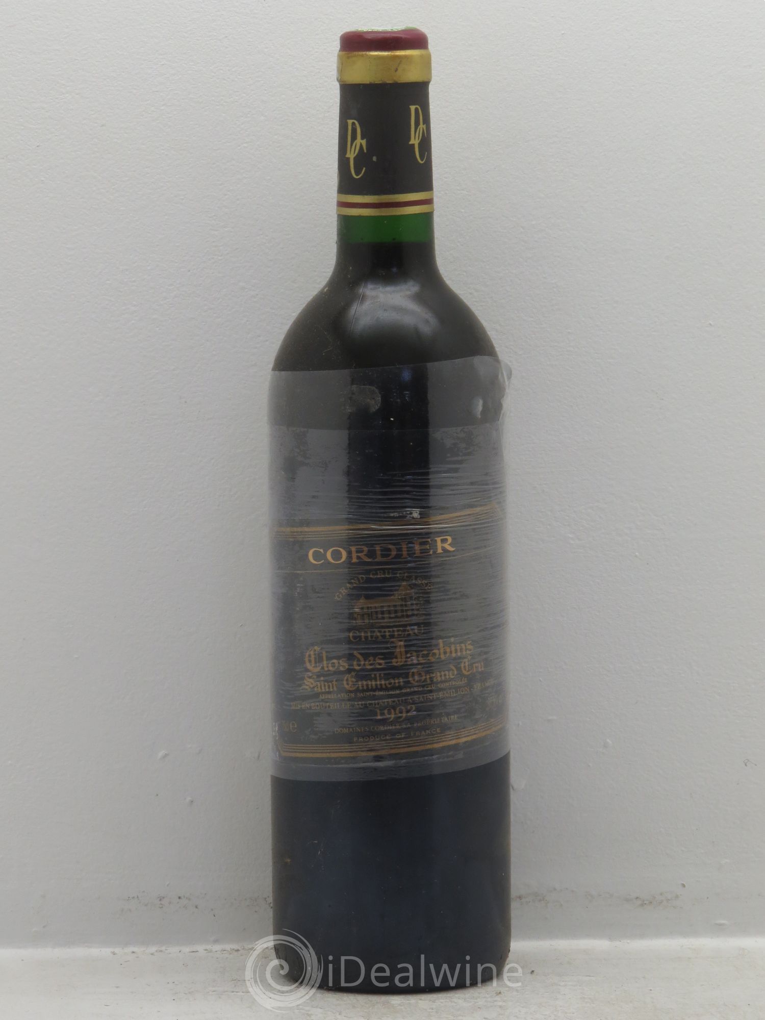 Château Clos des Jacobins Grand Cru Classé 1992 - Lot de 6 bouteilles - 0
