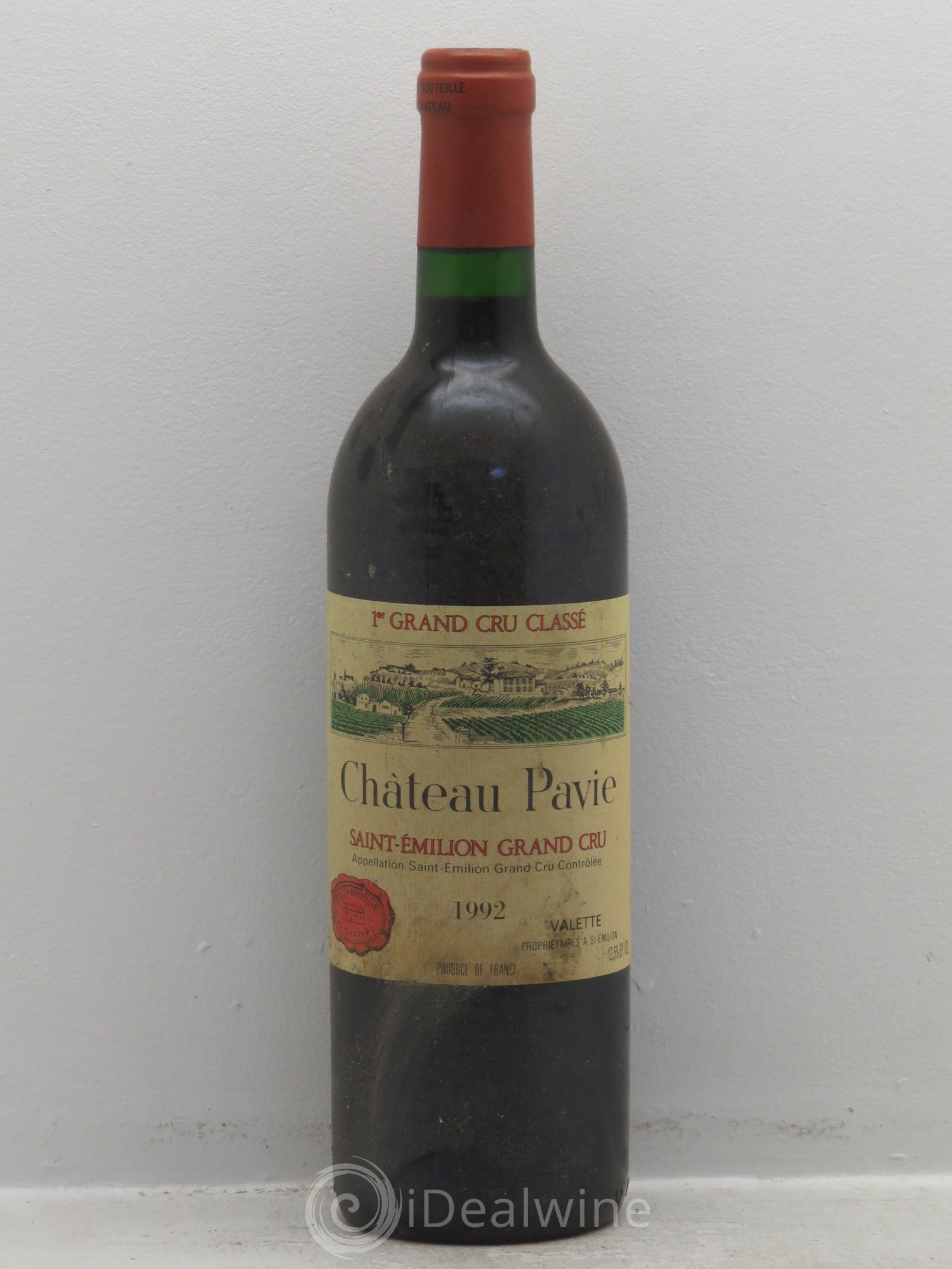 Château Pavie 1er Grand Cru Classé A 1992 - Lot de 1 bouteille - 0