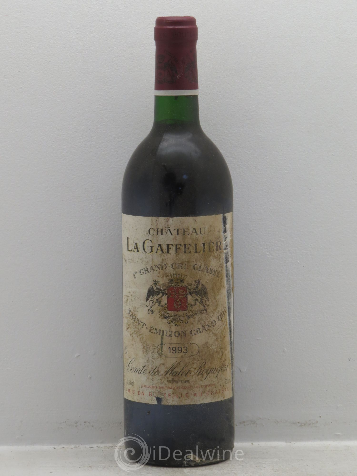 Château la Gaffelière 1er Grand Cru Classé B 1993 - Lot de 12 bouteilles - 0