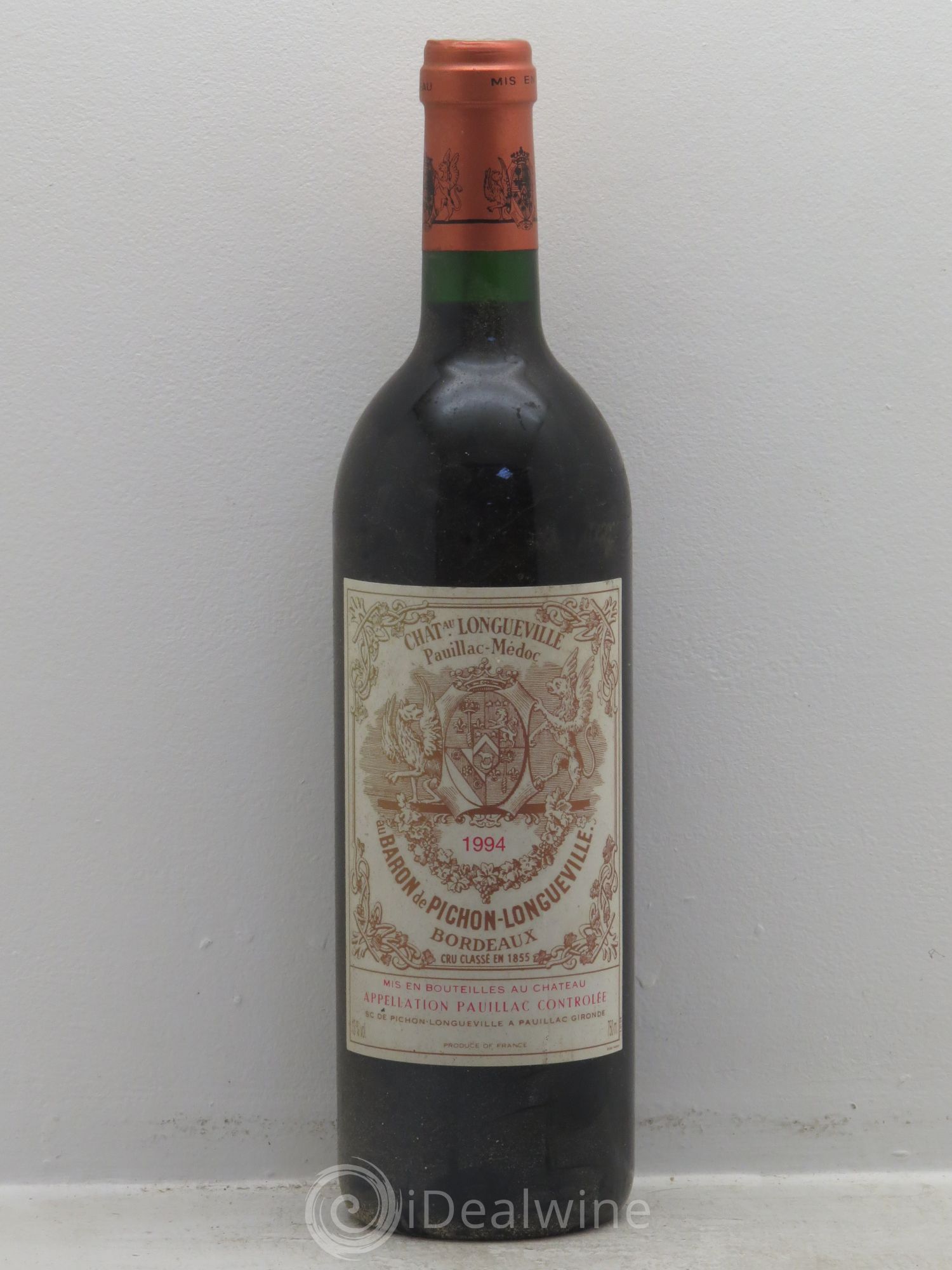 Pichon Longueville Baron 2ème Grand Cru Classé 1994 - Lot de 6 bouteilles - 0