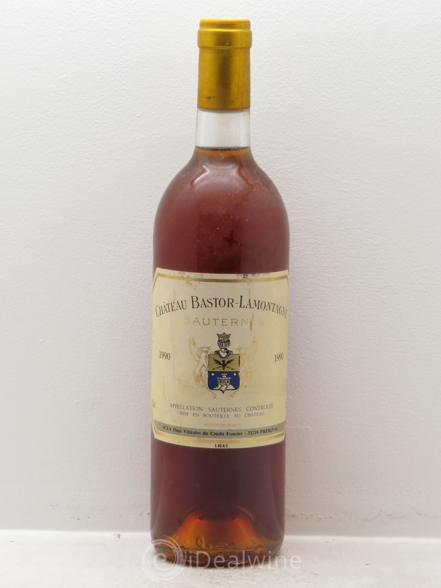 Château Bastor Lamontagne 1990 - Lotto di 6 bottiglie - 0