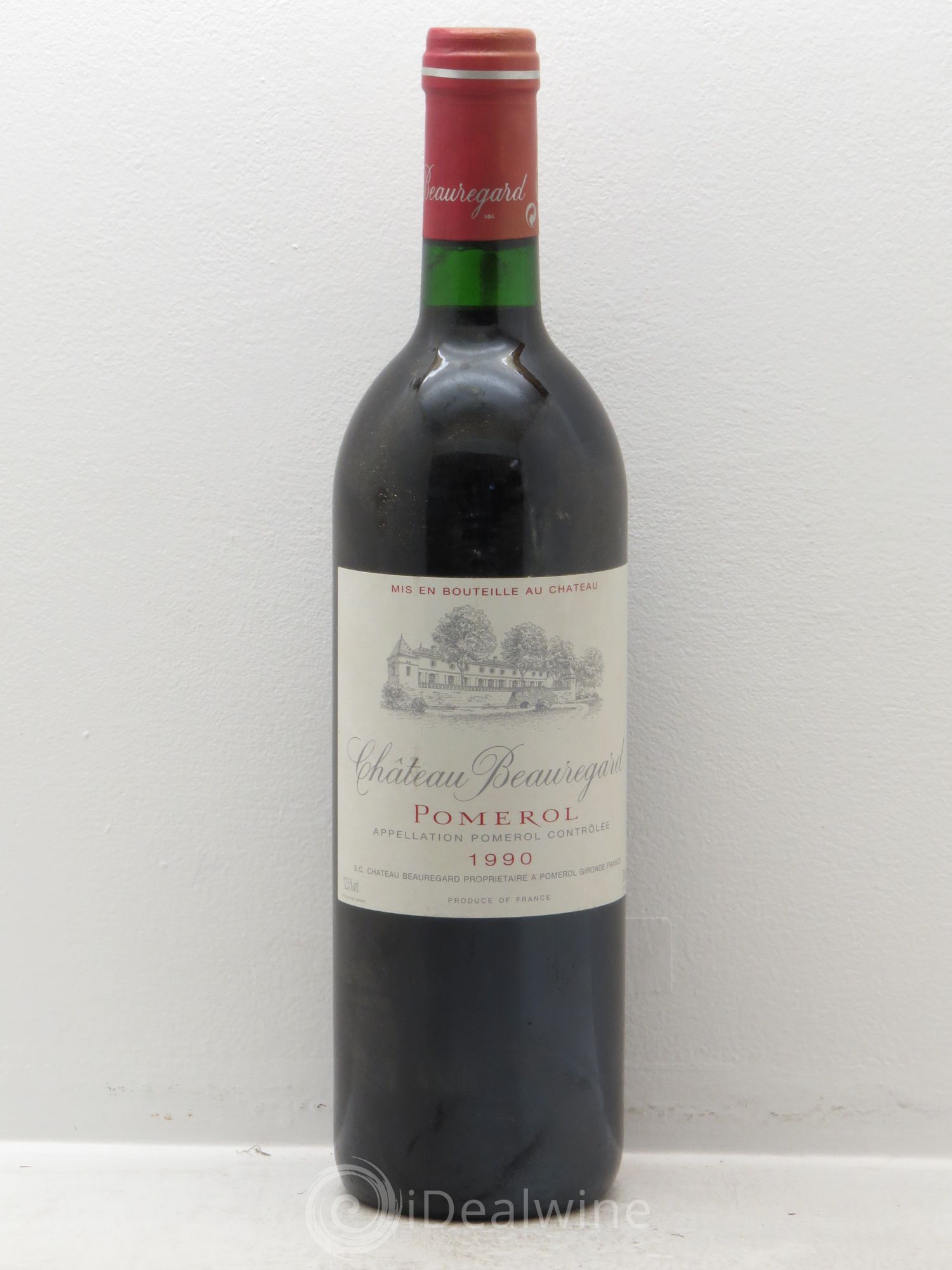 Château Beauregard 1990 - Lot de 1 bouteille - 0