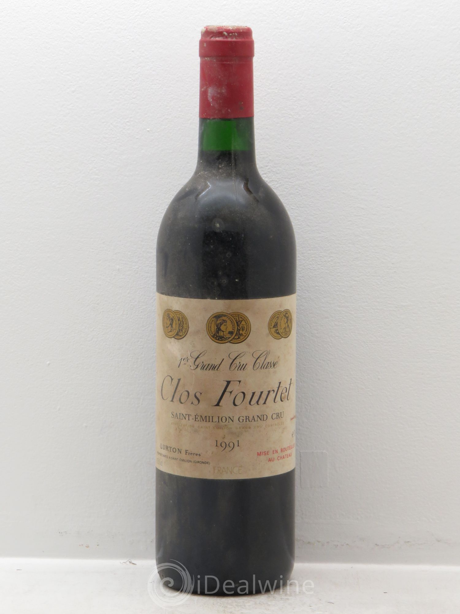 Clos Fourtet 1er Grand Cru Classé B 1991 - Lot de 6 bouteilles - 0