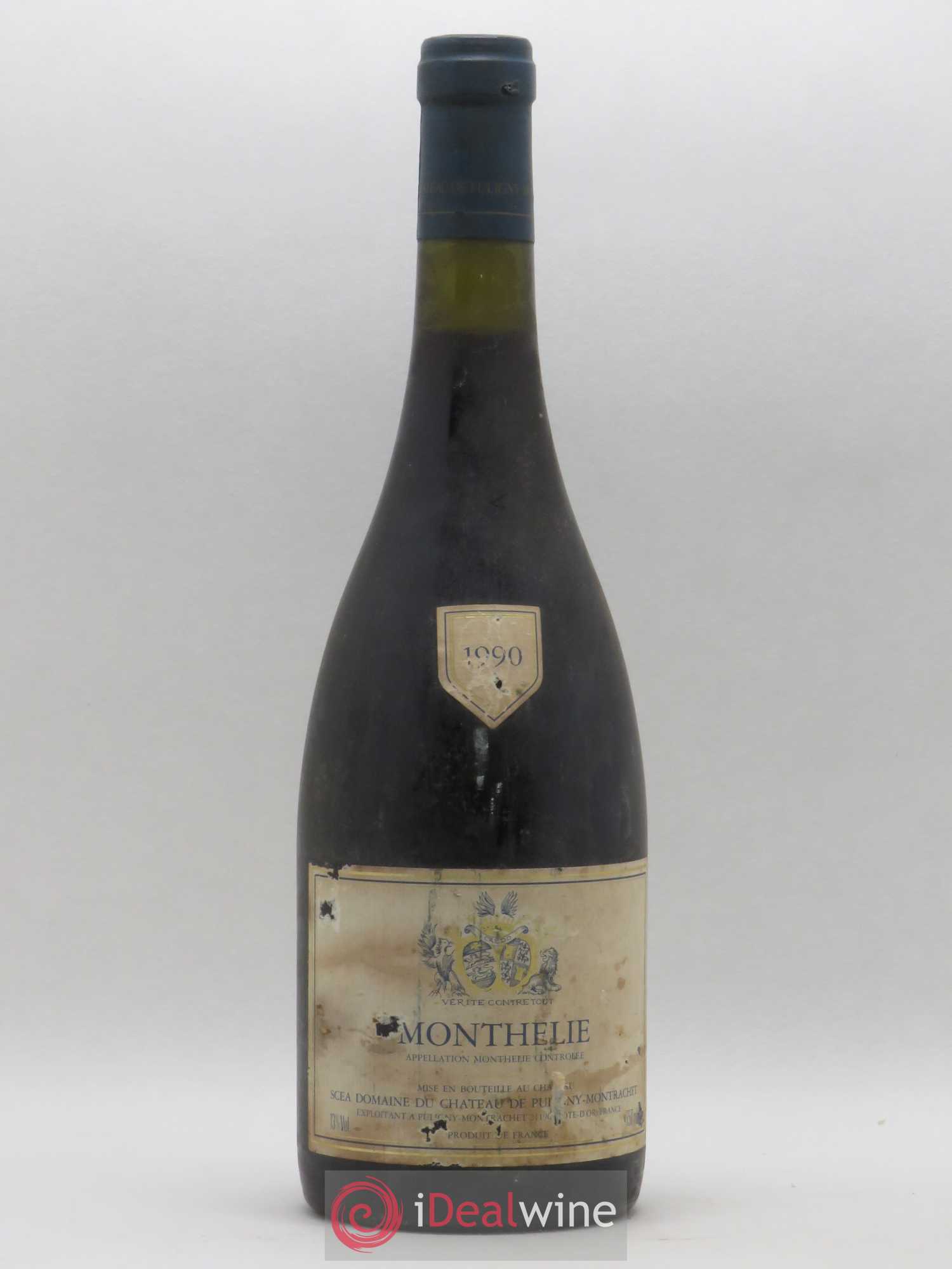 Monthélie Château de Puligny-Montrachet 1990 - Posten von 1 Flasche - 0