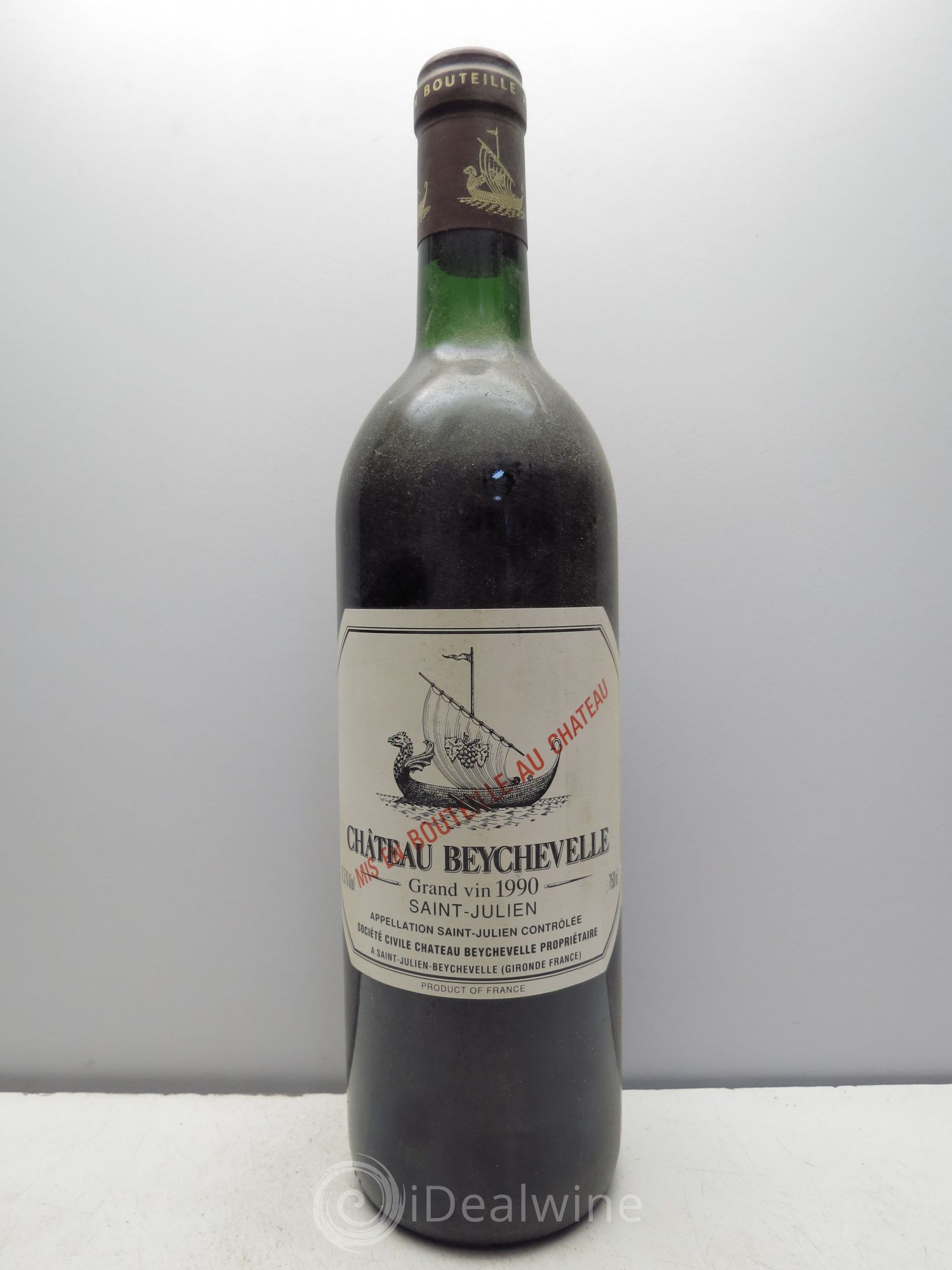 Château Beychevelle 4ème Grand Cru Classé 1990 - Lot de 6 bouteilles - 0