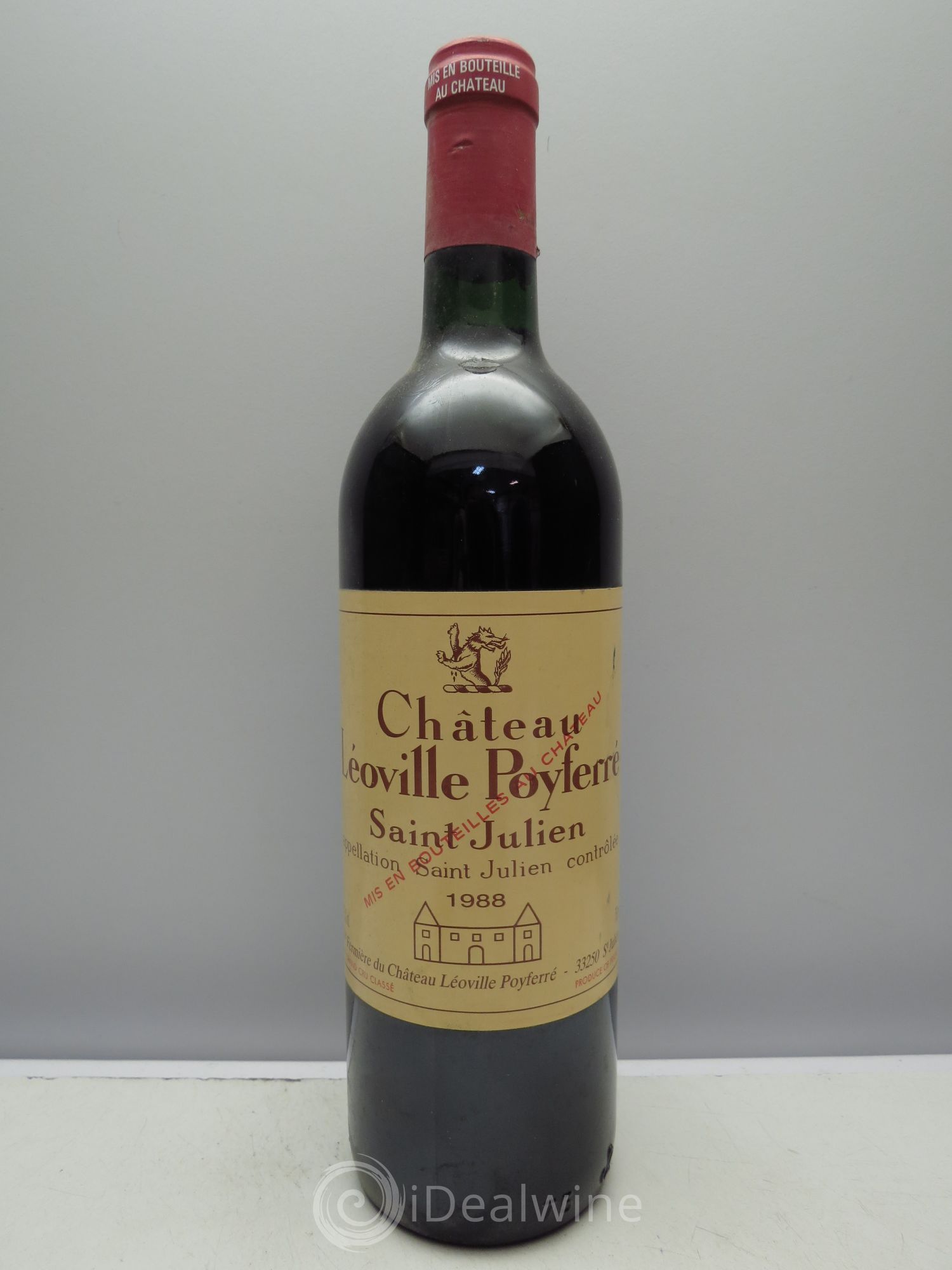 Château Léoville Poyferré 2ème Grand Cru Classé 1988 - Lot de 6 bouteilles - 0