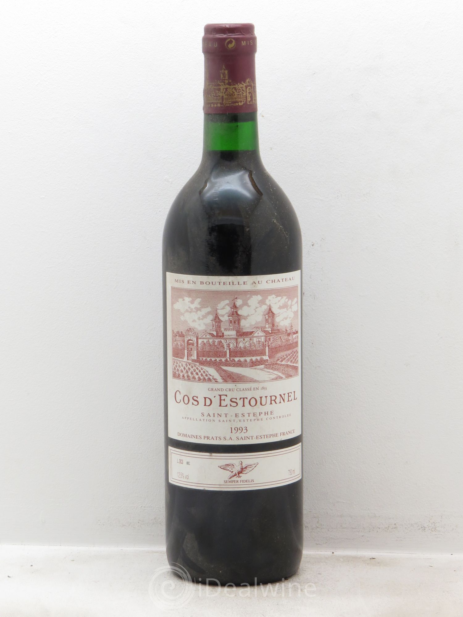Cos d'Estournel 2ème Grand Cru Classé 1993 - Lot de 12 bouteilles - 0