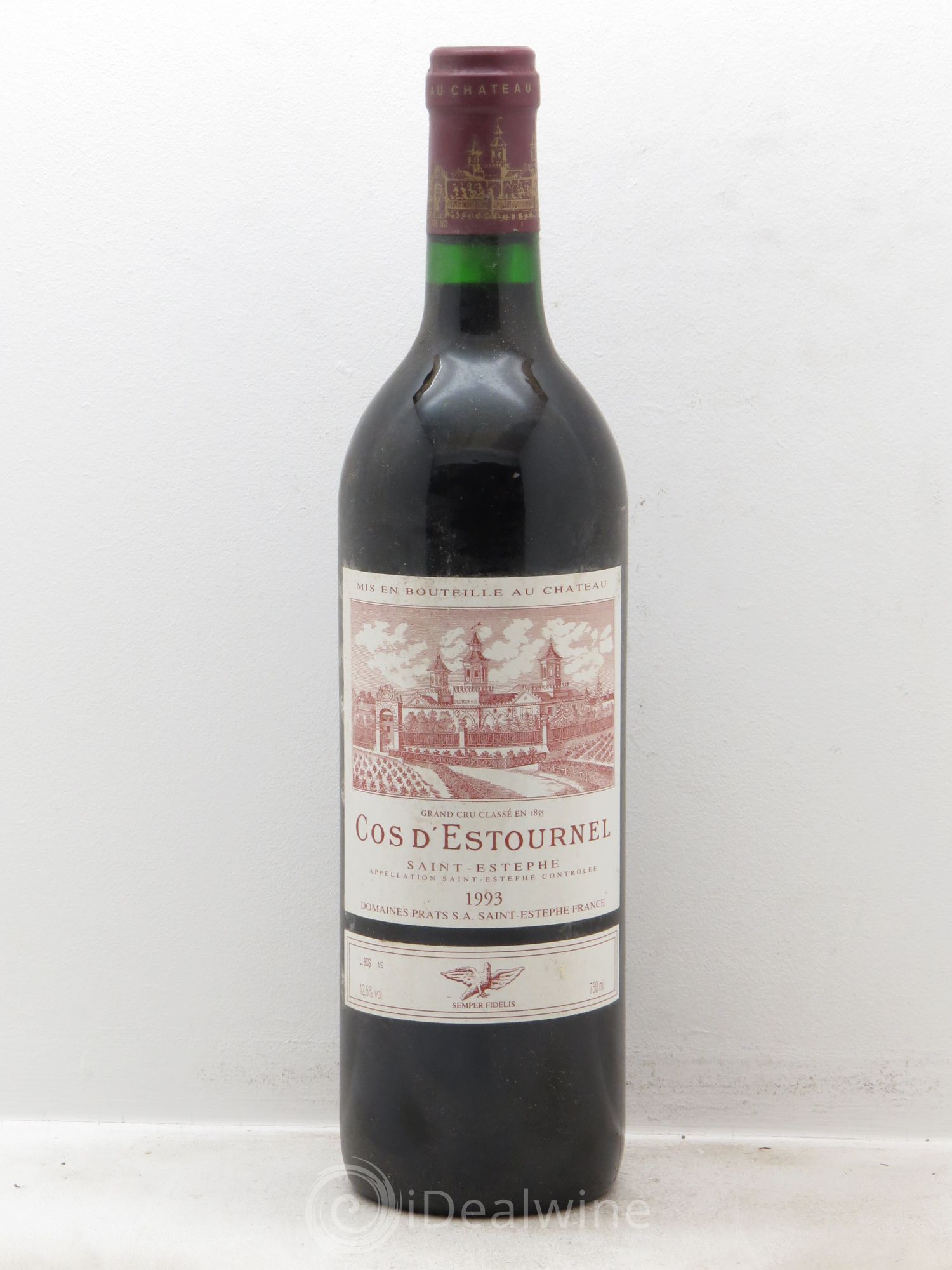 Cos d'Estournel 2ème Grand Cru Classé 1993 - Lot de 6 bouteilles - 0