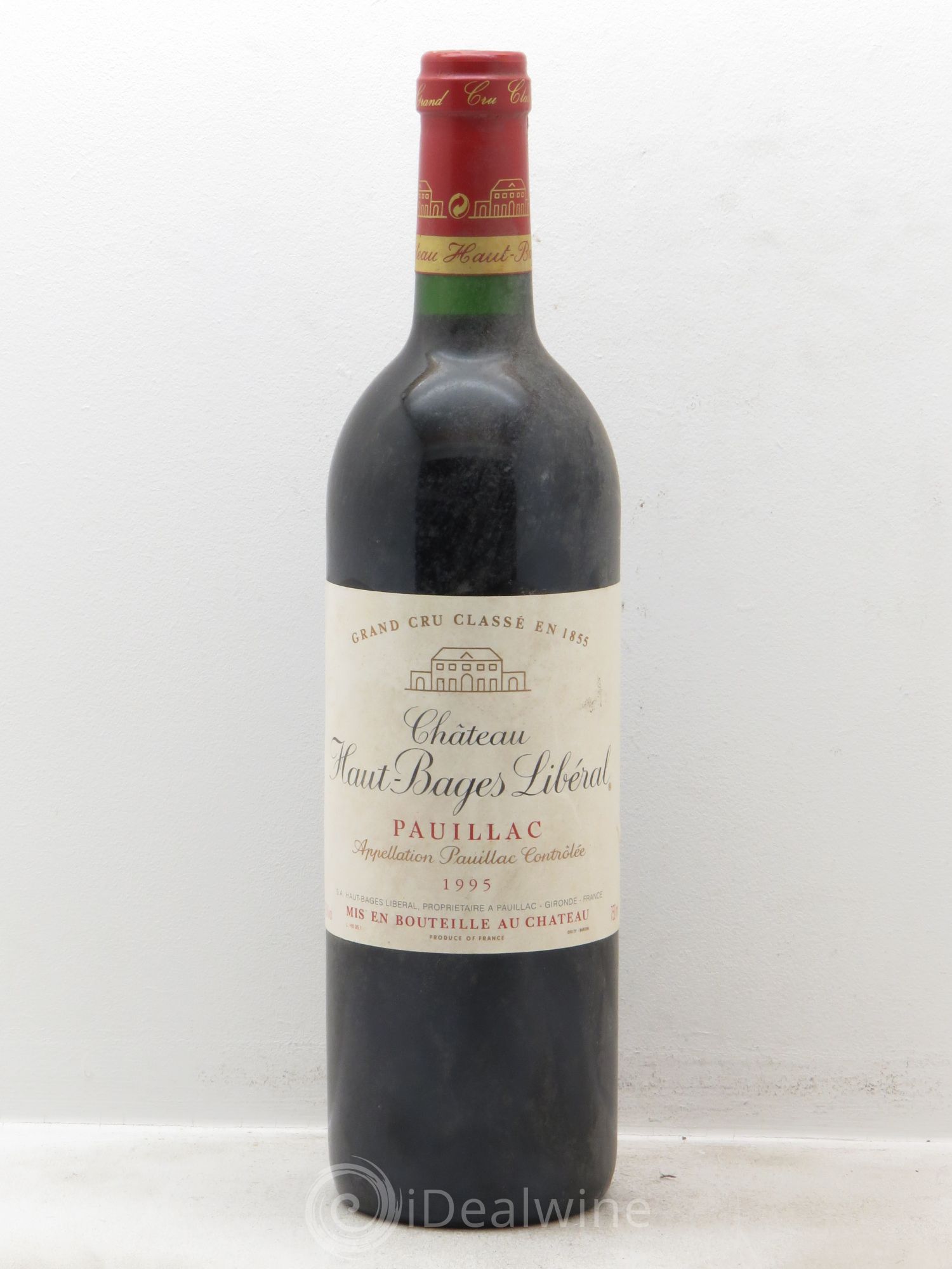 Château Haut Bages Libéral 5ème Grand Cru Classé 1995 - Lot de 1 bouteille - 0