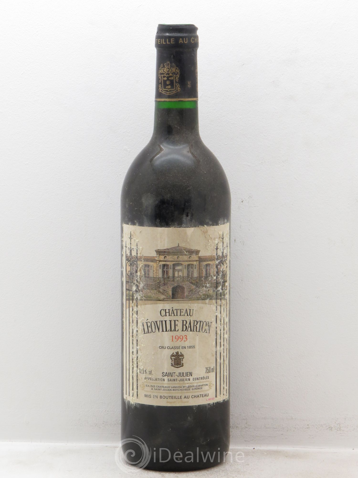 Château Léoville Barton 2ème Grand Cru Classé 1993 - Lot de 12 bouteilles - 0
