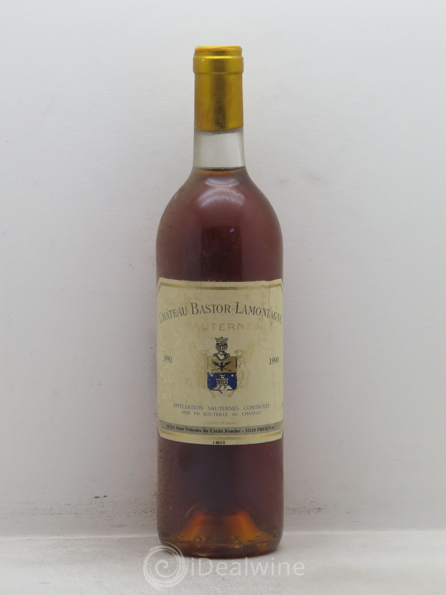 Château Bastor Lamontagne 1990 - Lotto di 6 bottiglie - 0
