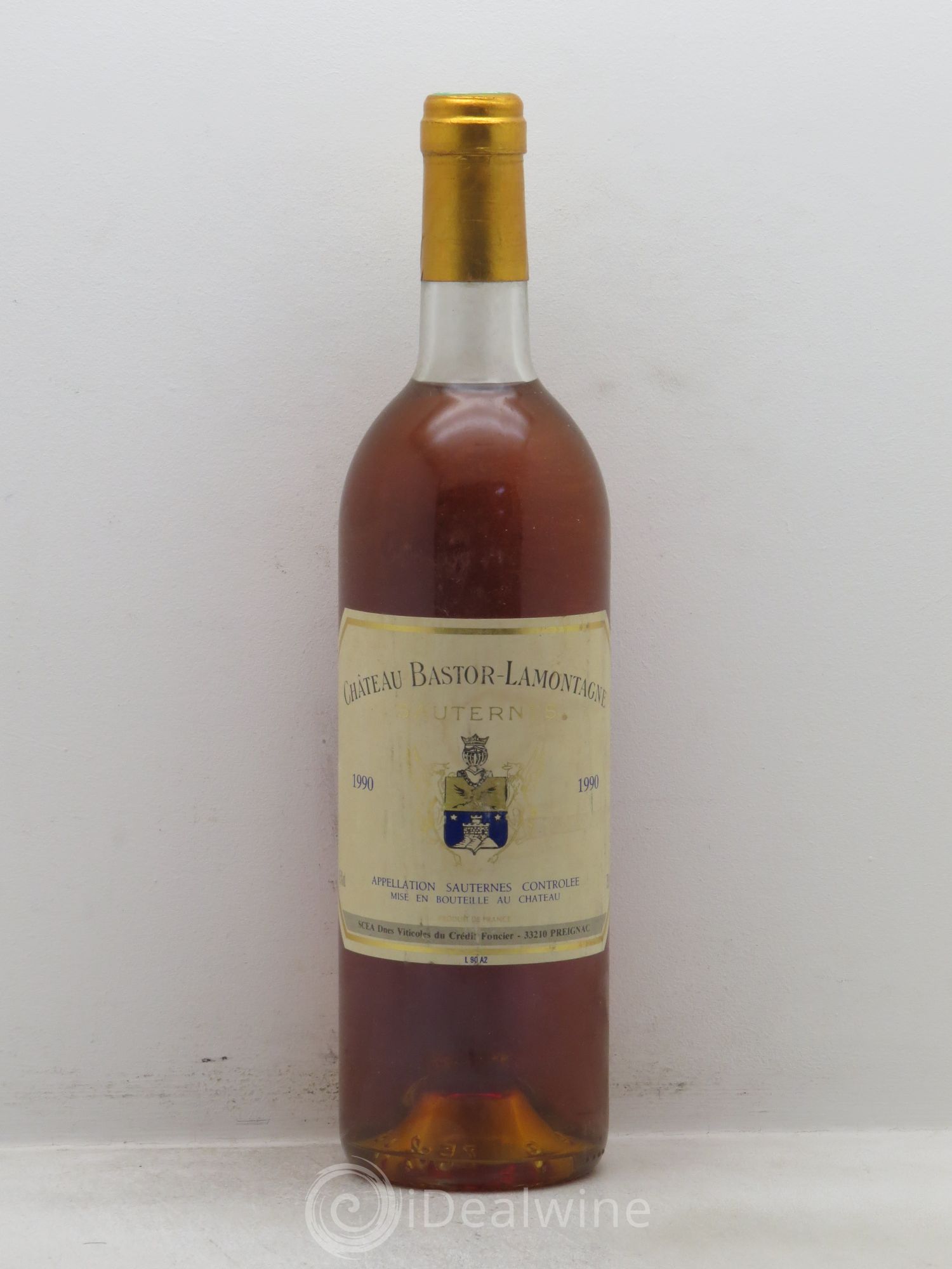 Château Bastor Lamontagne 1990 - Lotto di 6 bottiglie - 0