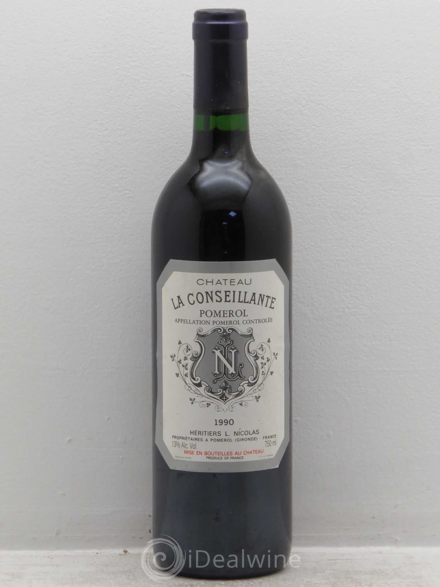 Château la Conseillante 1990 - Lot de 1 bouteille - 0