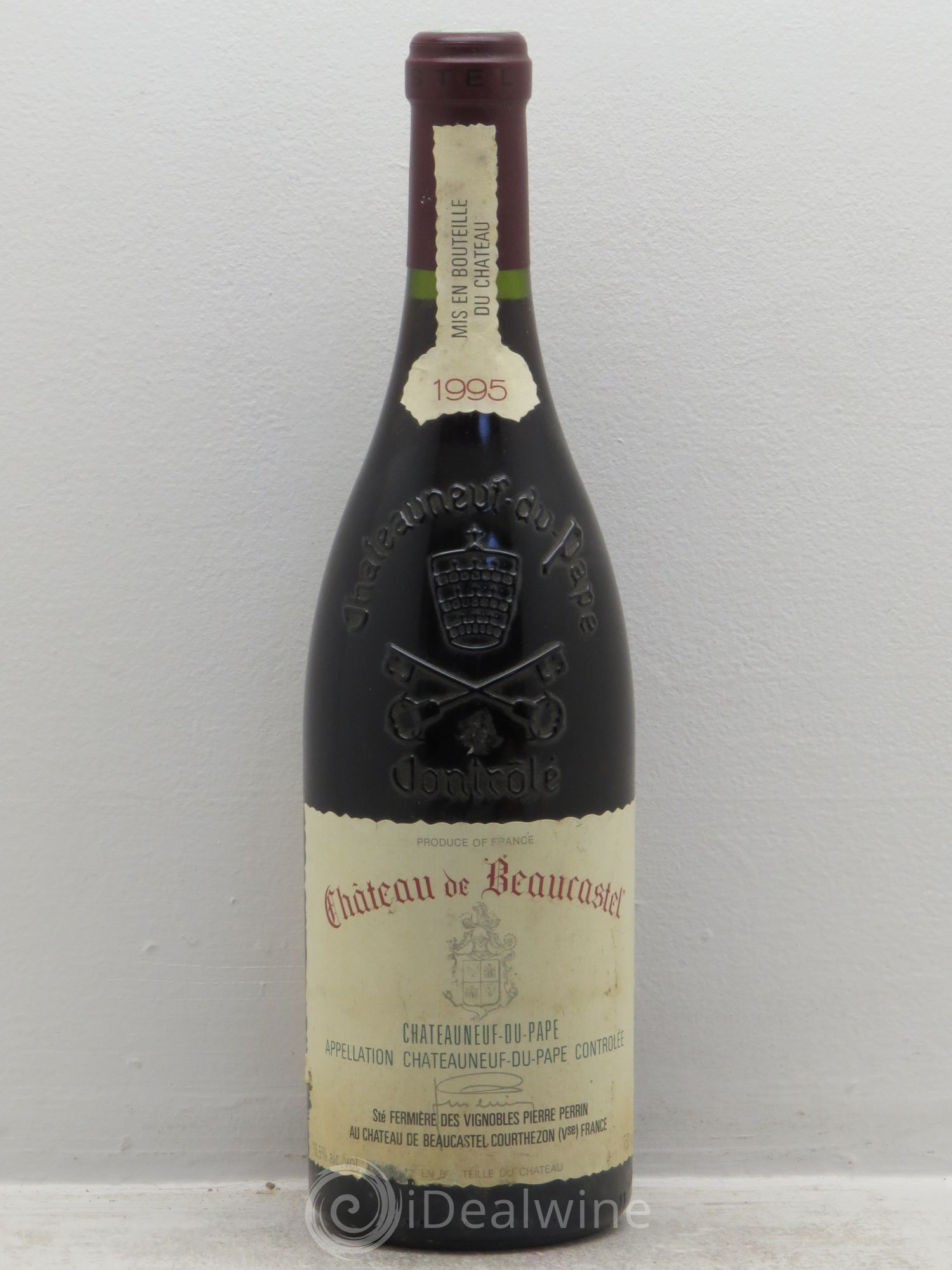 Châteauneuf-du-Pape Château de Beaucastel Famille Perrin 1995 - Lot de 1 bouteille - 0
