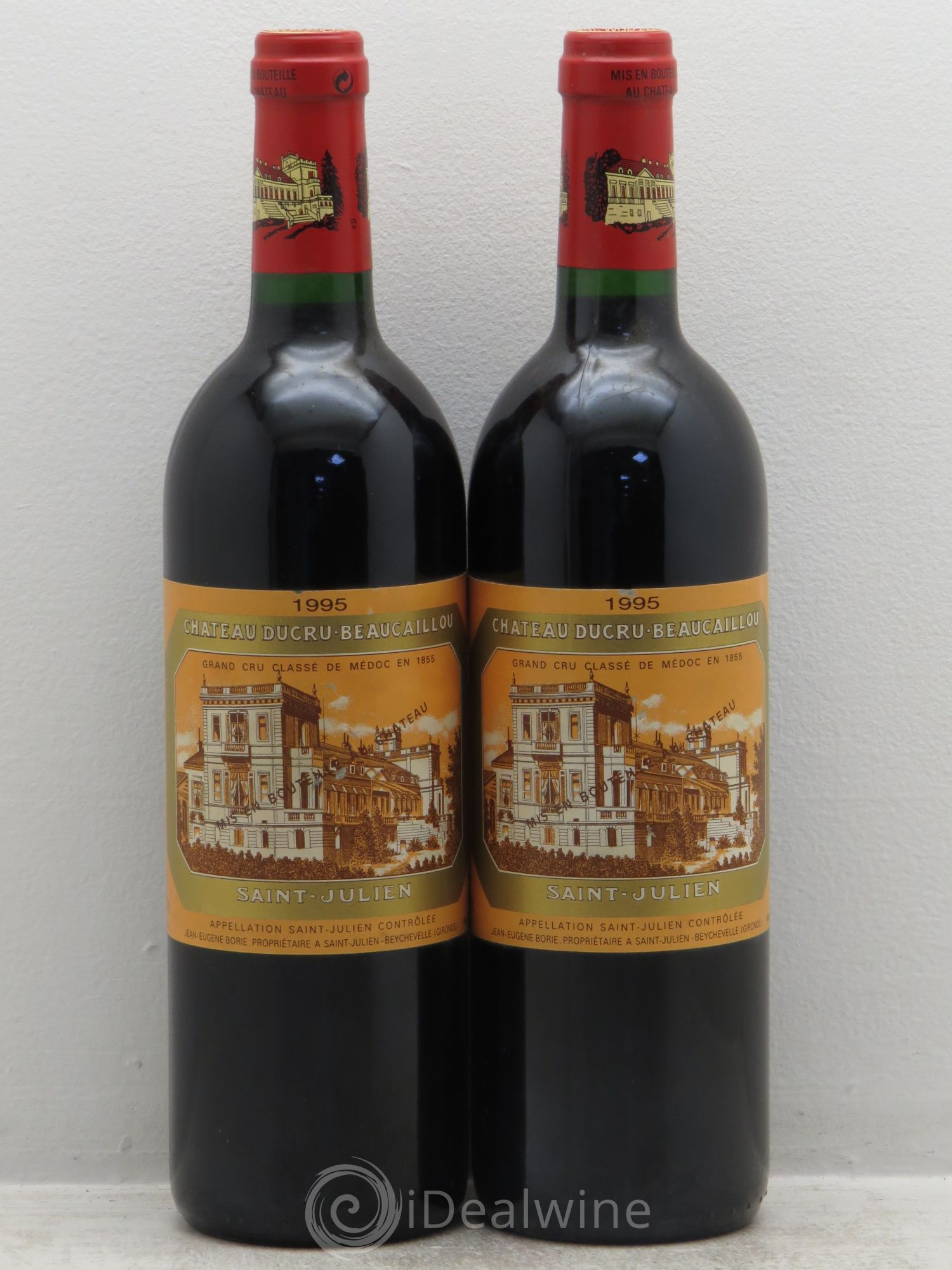 Château Ducru Beaucaillou 2ème Grand Cru Classé 1995 - Lot de 2 bouteilles - 0