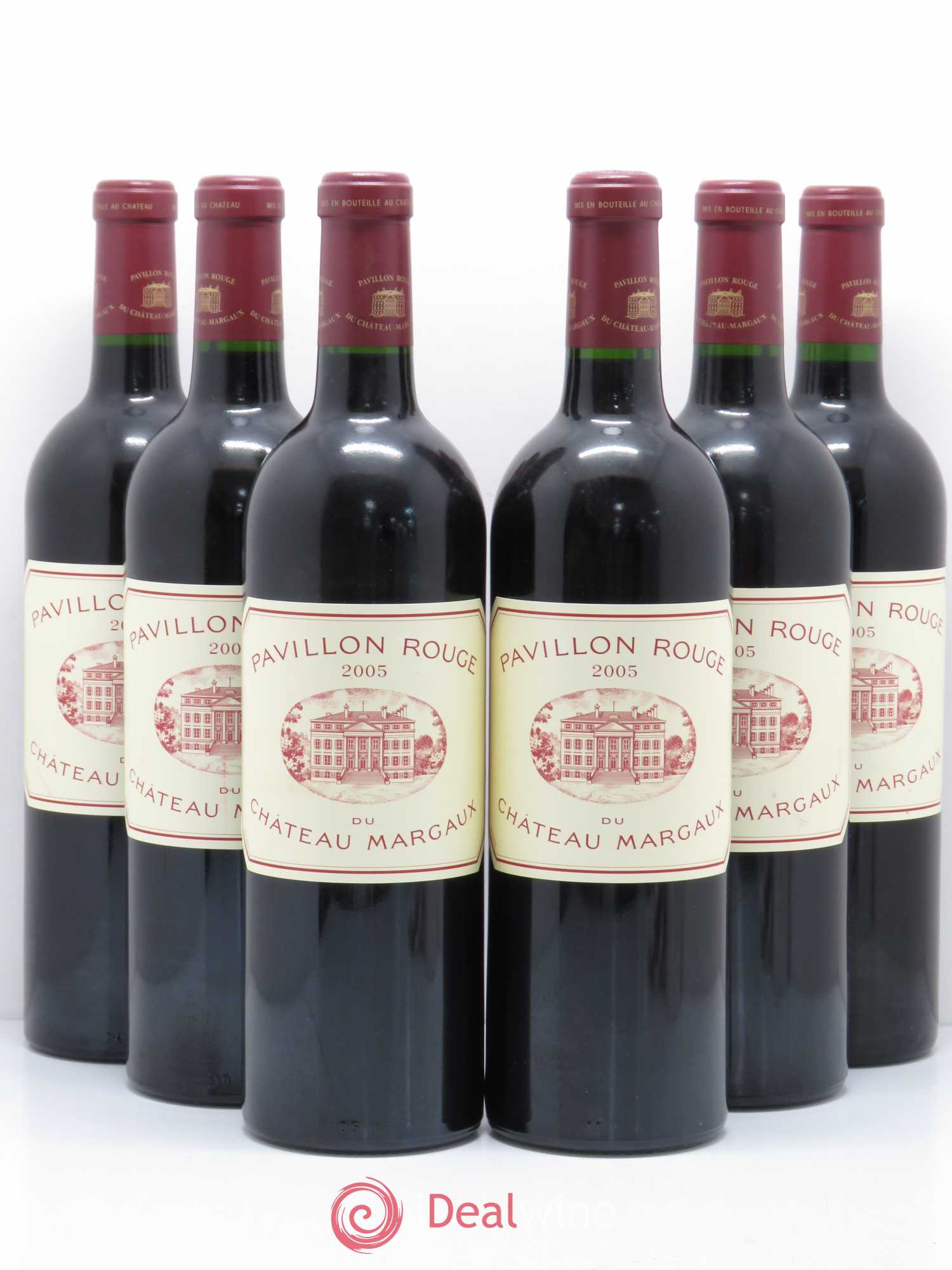 Pavillon Rouge du Château Margaux Second Vin 2005 - Lot de 6 bouteilles - 0