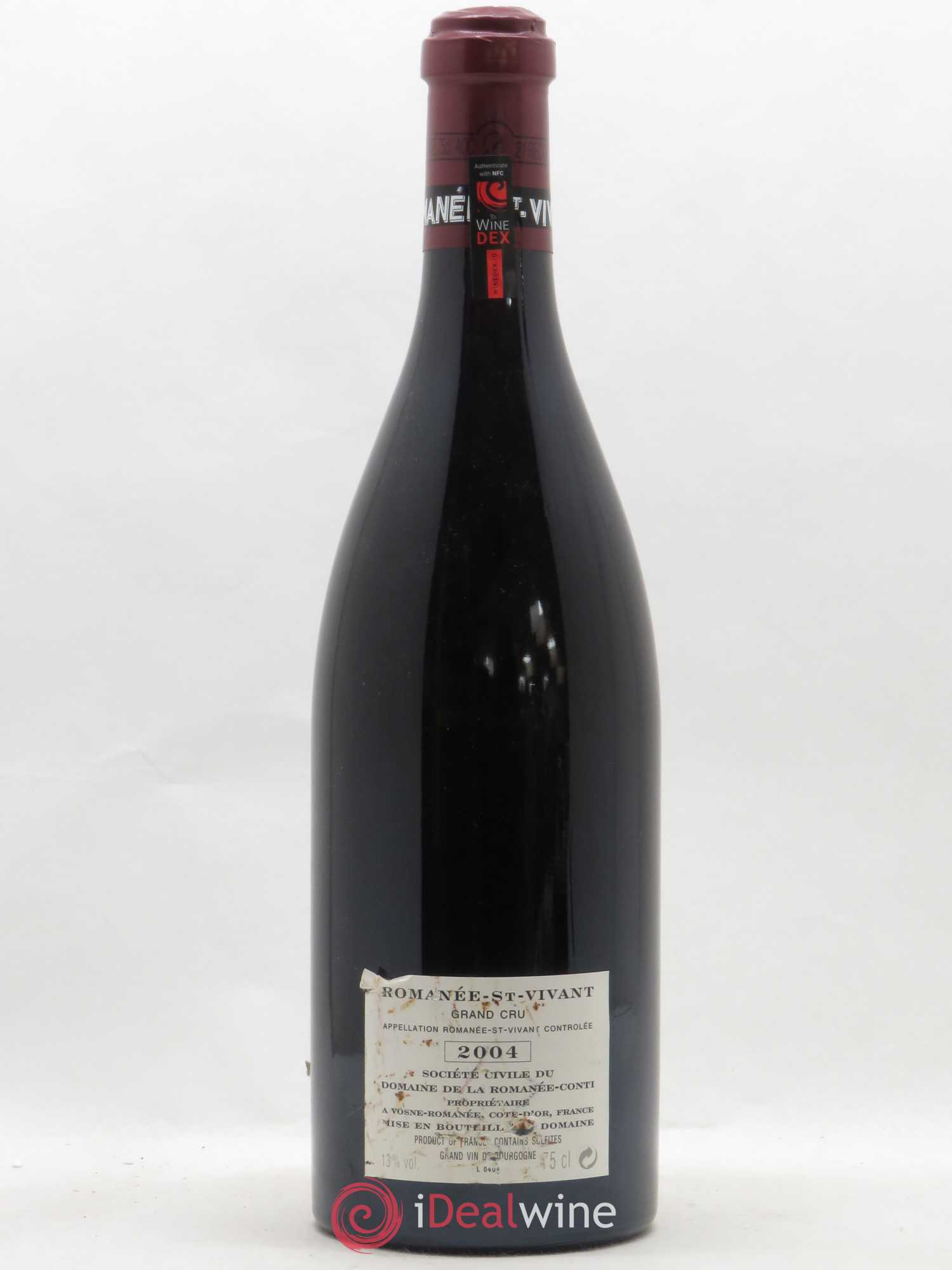 Romanée-Saint-Vivant Grand Cru Domaine de la Romanée-Conti 2004 - Lot de 1 bouteille - 1