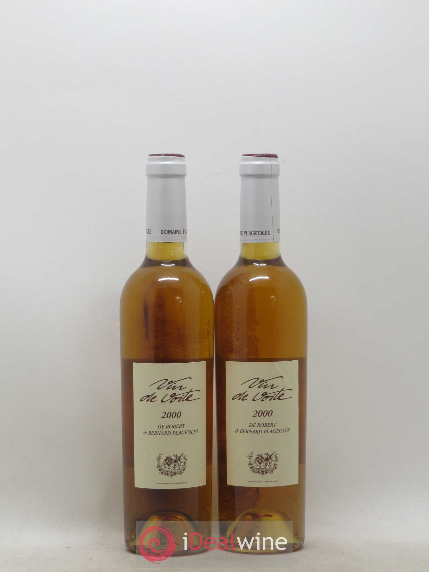 Gaillac Vin de voile Plageoles 50Cl 2000 - Lot de 2 bouteilles - 0