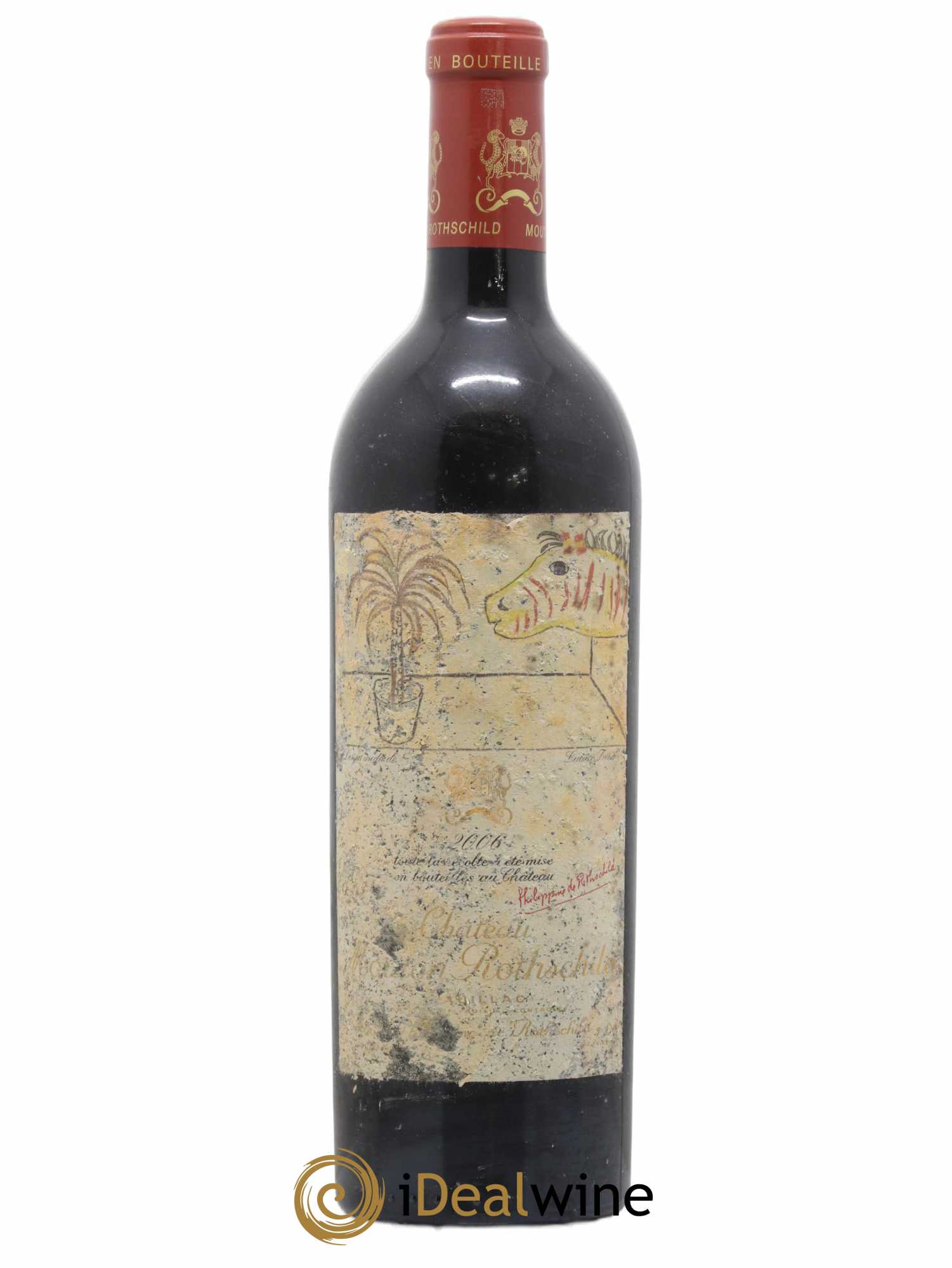 Château Mouton Rothschild 1er Grand Cru Classé 2006 - Lot de 1 bouteille - 0