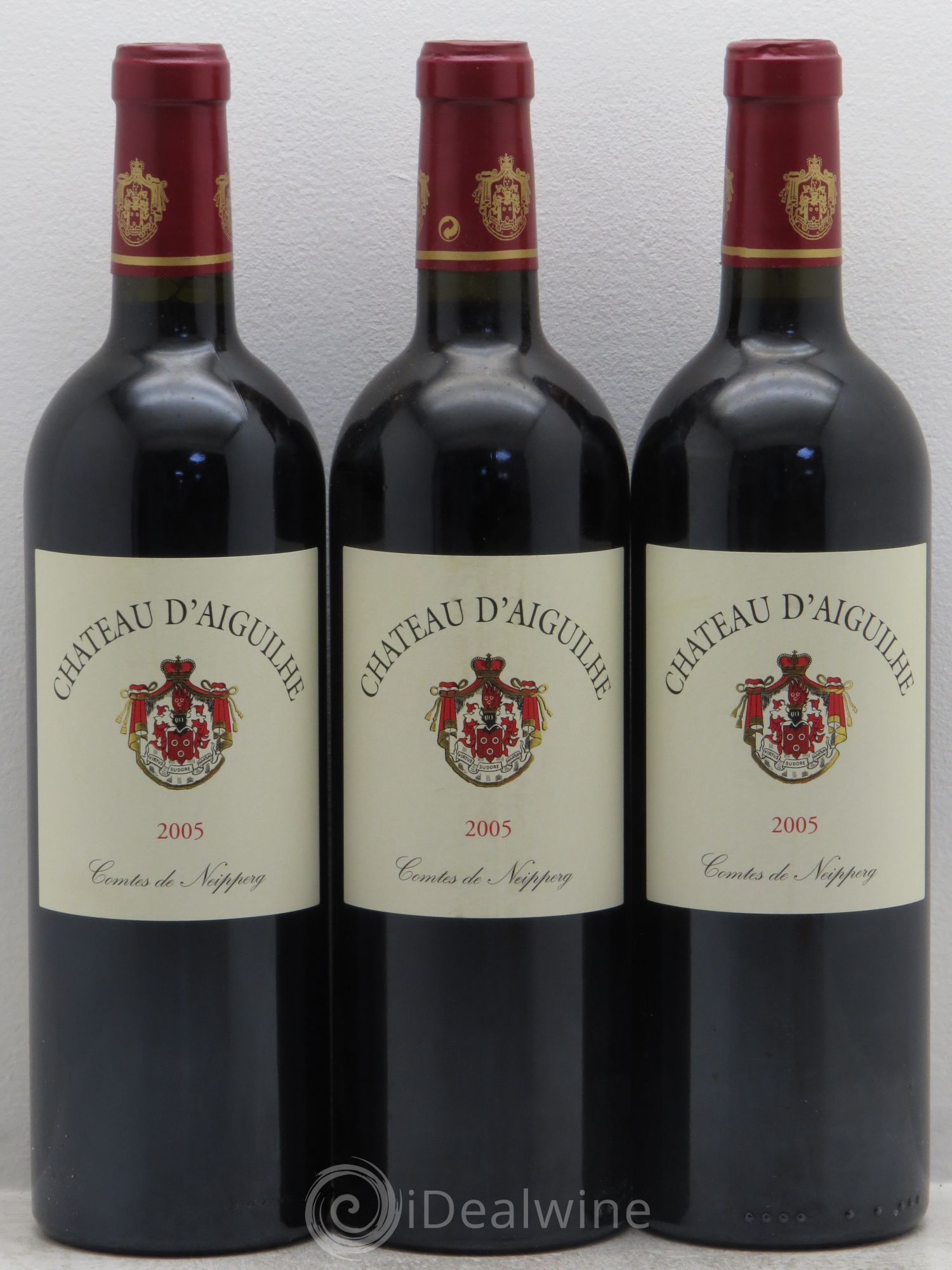 Château d' Aiguilhe 2005 - Lot de 3 bouteilles - 0