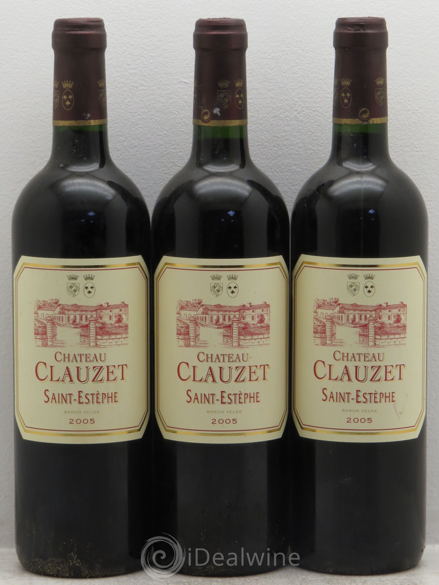 Château Clauzet 2005 - Lot de 3 bouteilles - 0