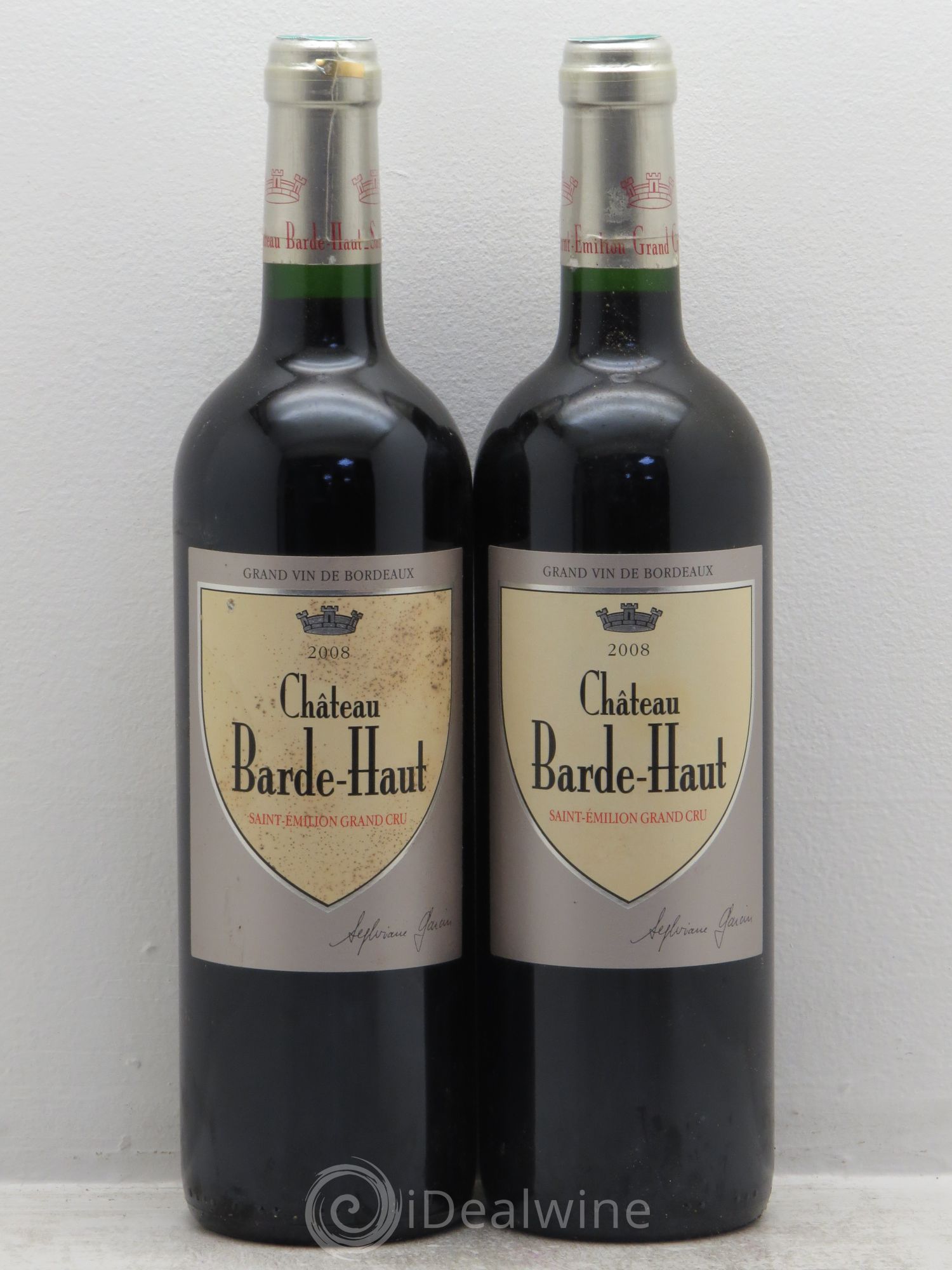 Château Barde Haut Grand Cru Classé 2008 - Lot de 2 bouteilles - 0