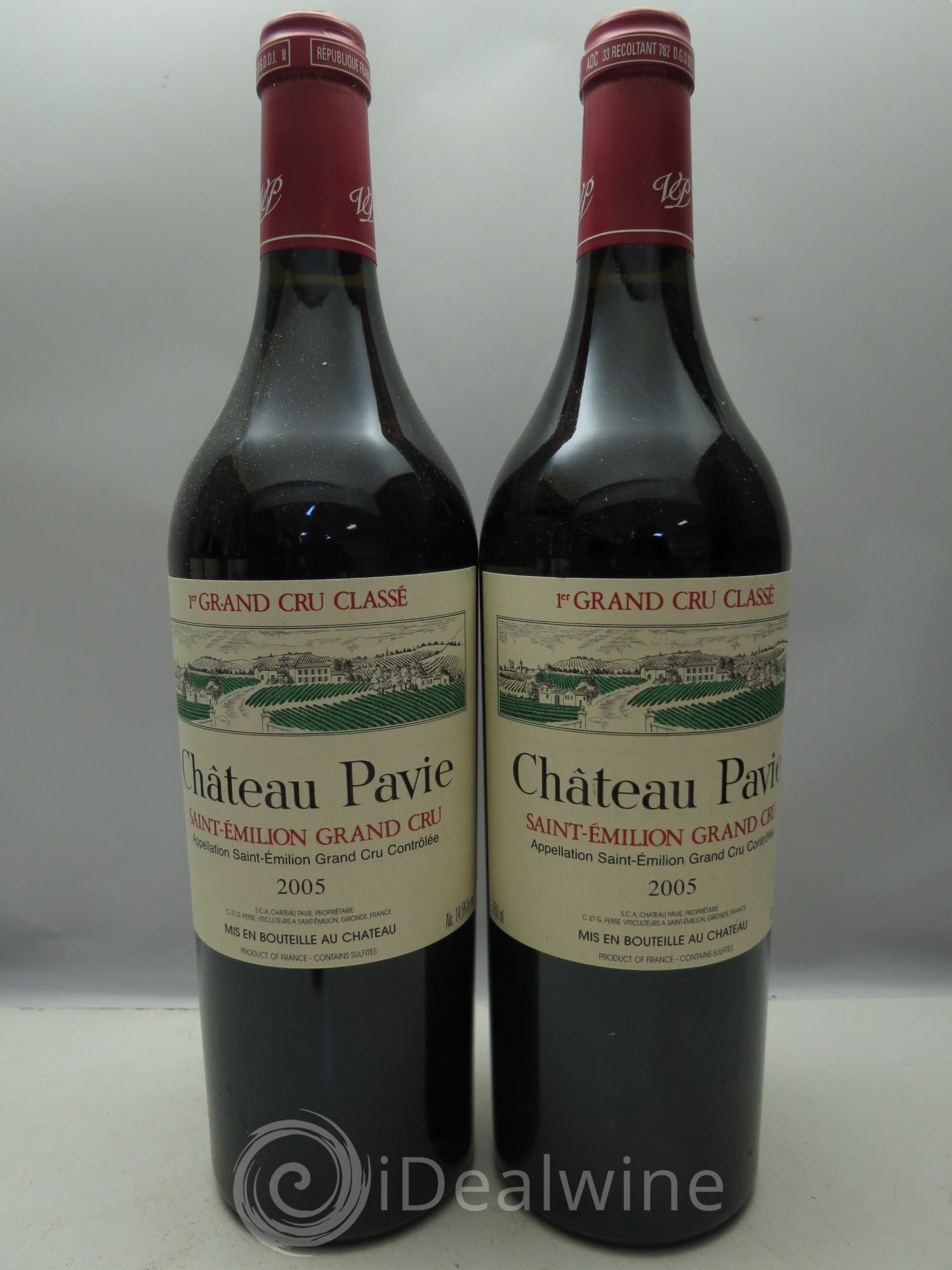 Château Pavie 1er Grand Cru Classé A 2005 - Lot de 6 bouteilles - 0
