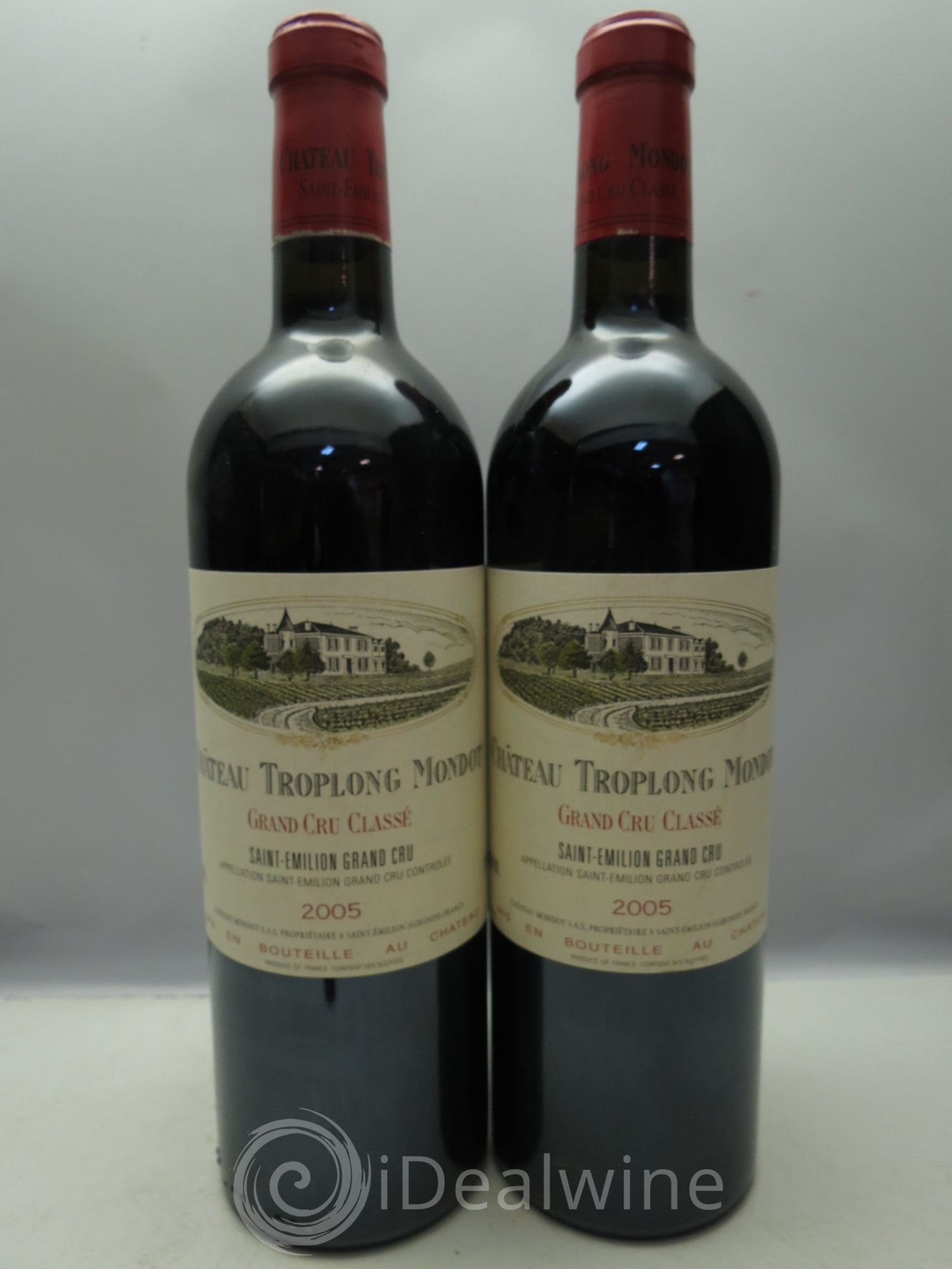 Château Troplong Mondot 1er Grand Cru Classé B 2005 - Lot de 12 bouteilles - 3