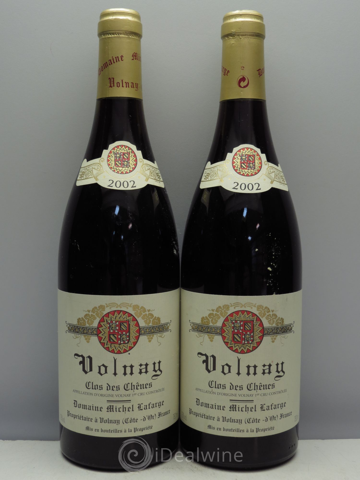 Volnay 1er Cru Clos des Chênes Lafarge (Domaine) 2002 - Lot de 2 bouteilles - 0