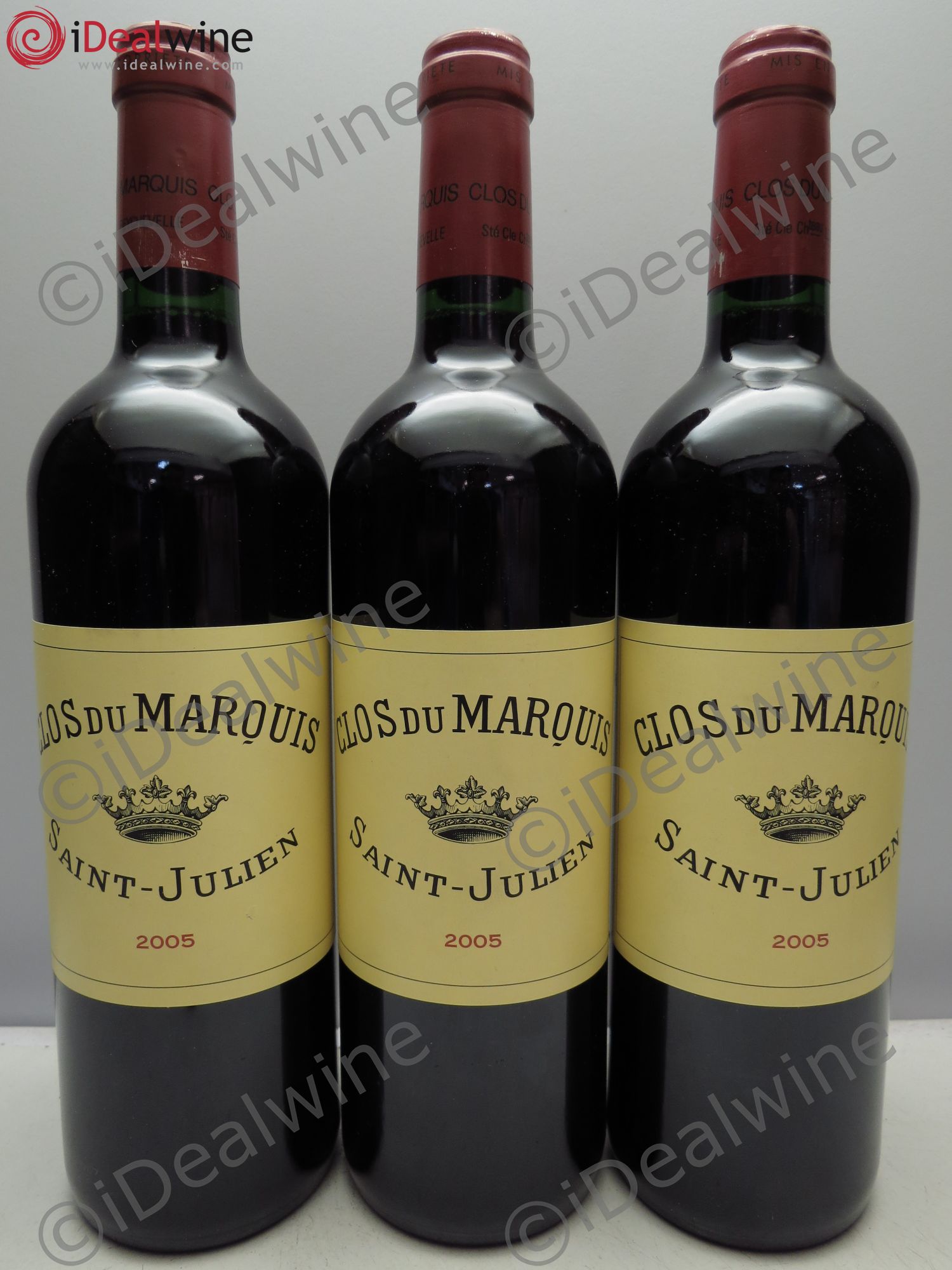 Clos du Marquis 2005 - Lot de 3 bouteilles - 0