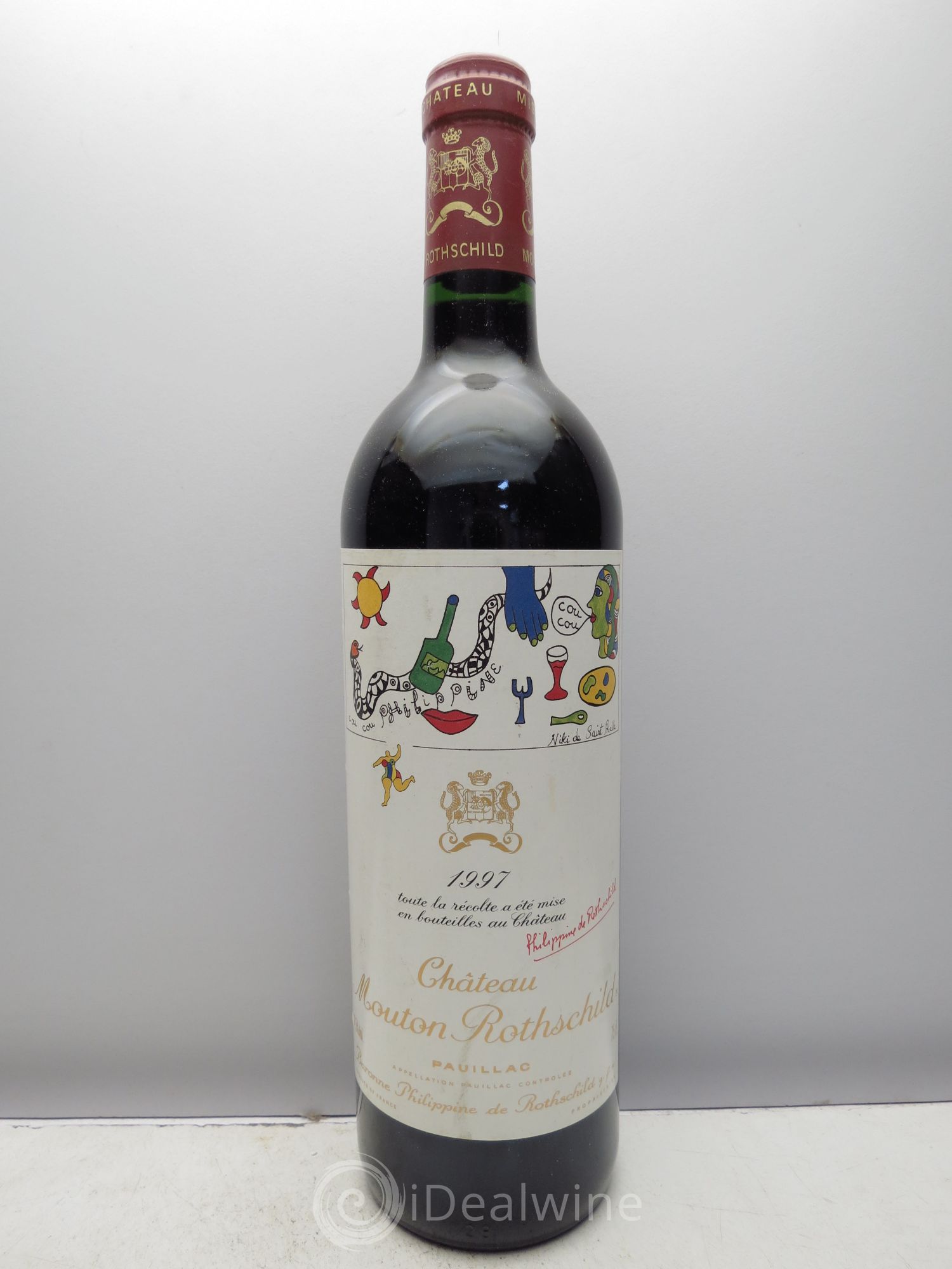 Château Mouton Rothschild 1er Grand Cru Classé 1997 - Lot de 1 bouteille - 0