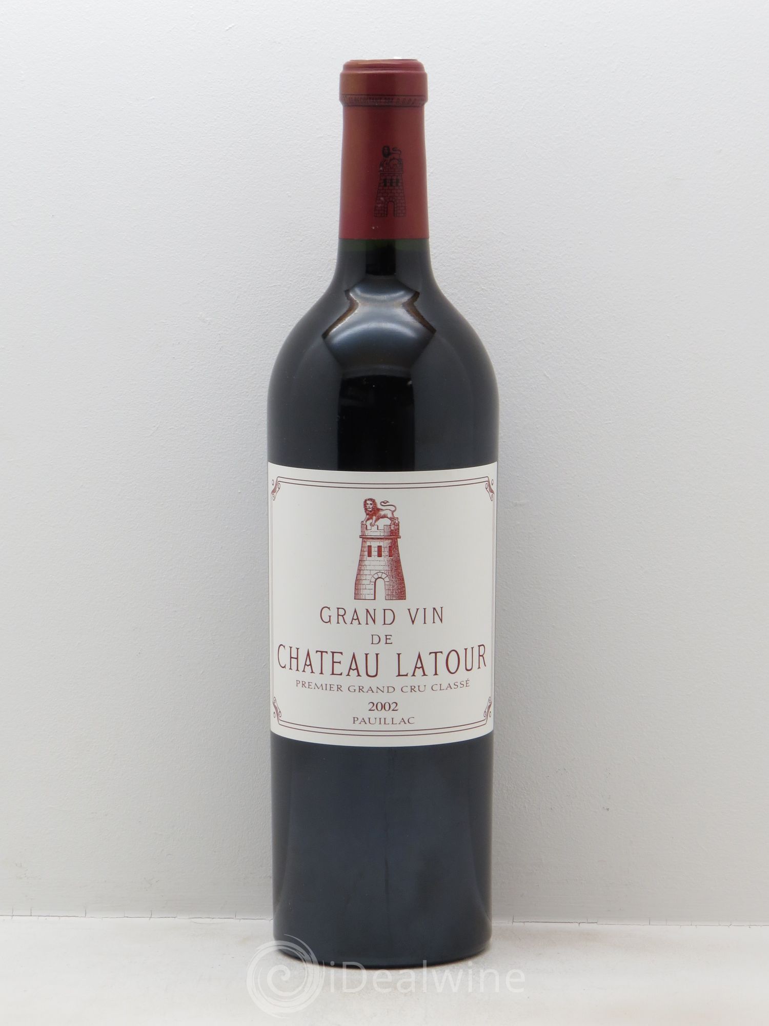 Château Latour 1er Grand Cru Classé 2002 - Lot de 1 bouteille - 0