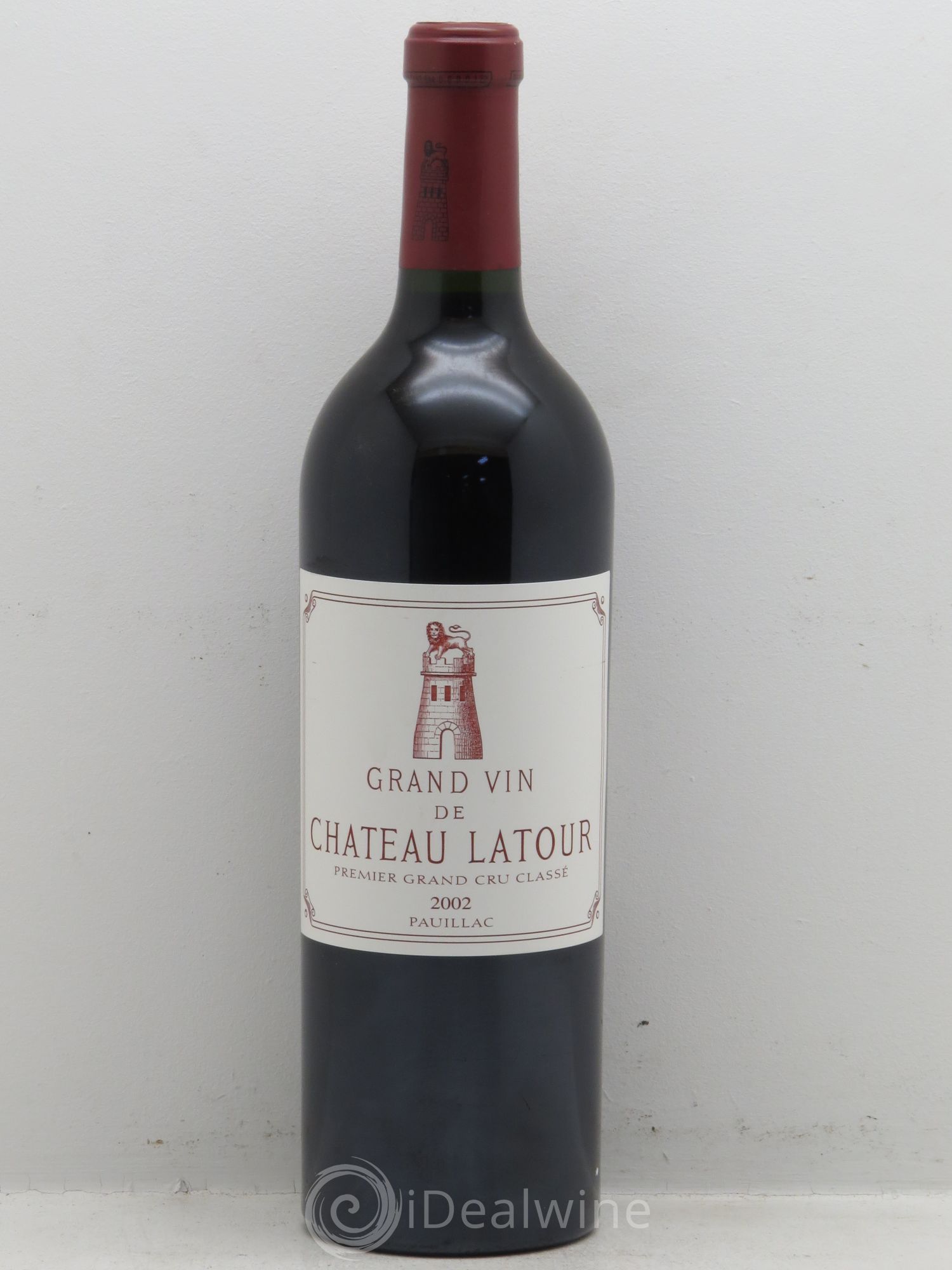 Château Latour 1er Grand Cru Classé 2002 - Lot de 1 bouteille - 0