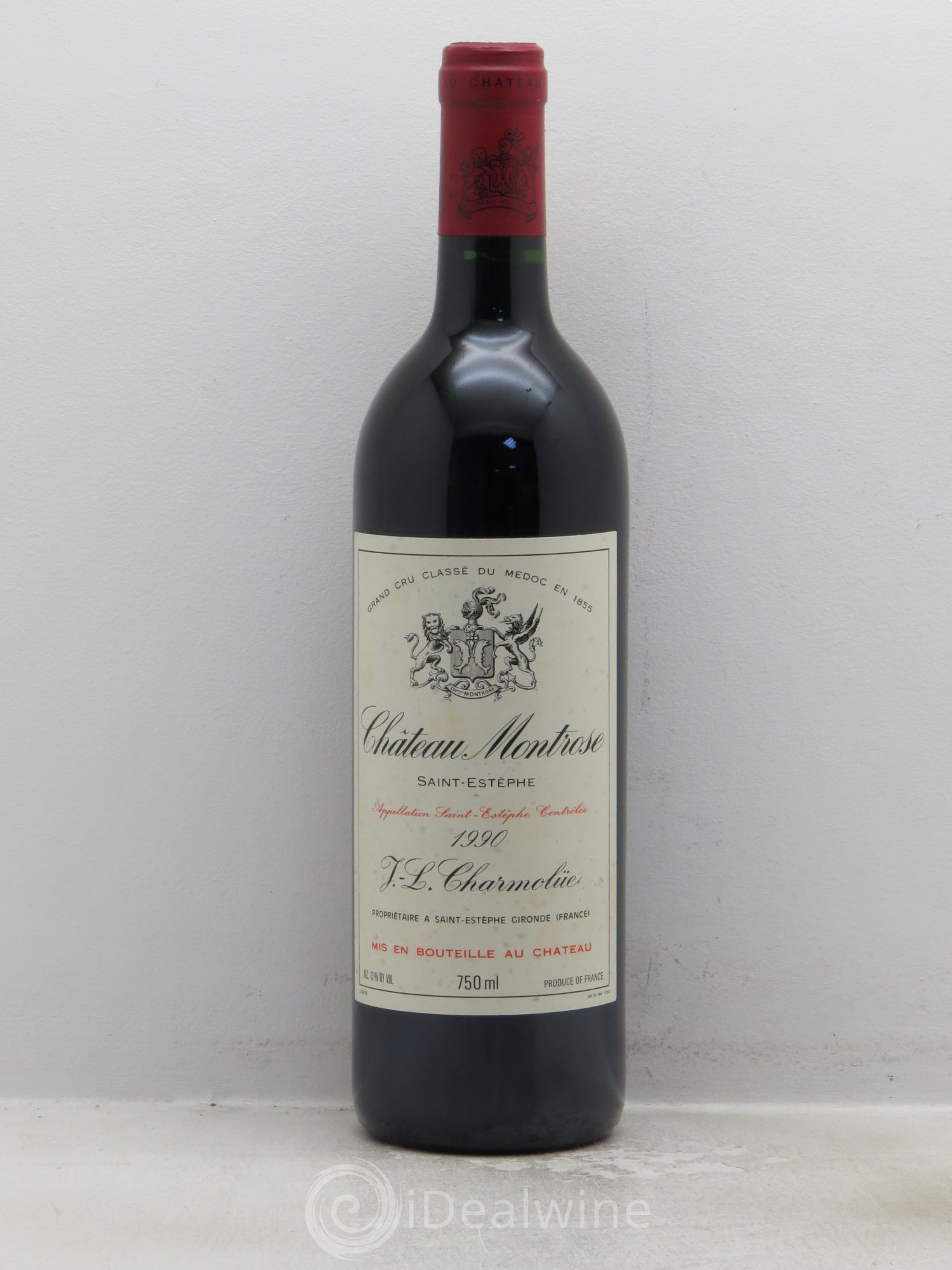 Château Montrose 2ème Grand Cru Classé 1990 - Lot de 1 bouteille - 0