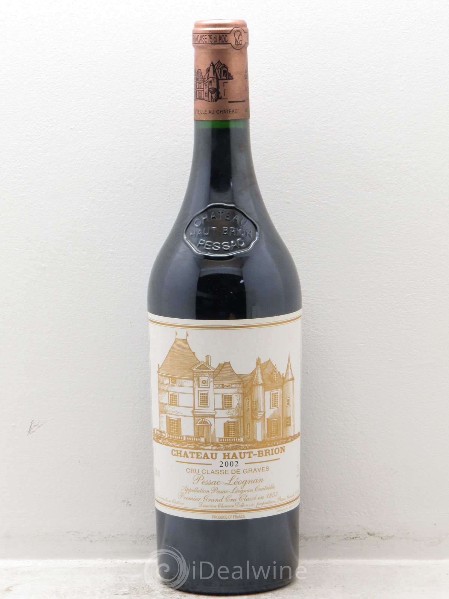 Château Haut Brion 1er Grand Cru Classé 2002 - Lot de 1 bouteille - 0