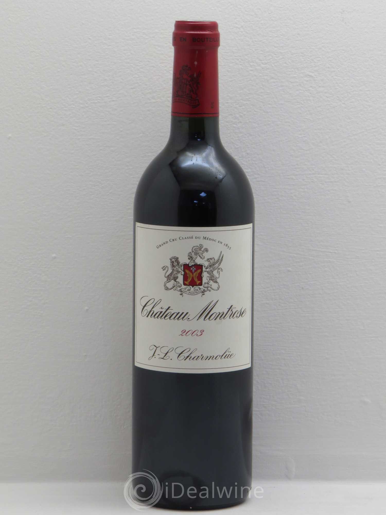 Château Montrose 2ème Grand Cru Classé 2003 - Lot de 1 bouteille - 0