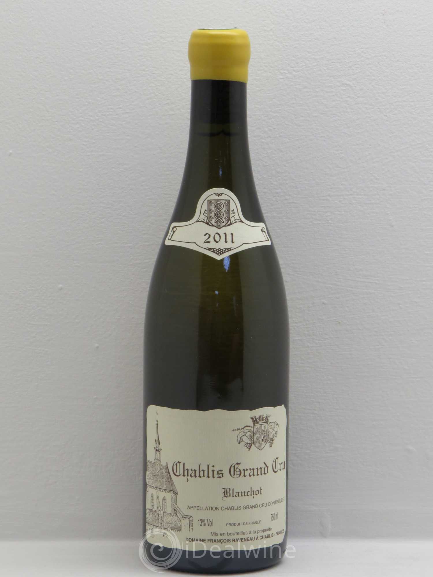 Chablis Grand Cru Blanchot Raveneau (Domaine) 2011 - Lot de 1 bouteille - 0